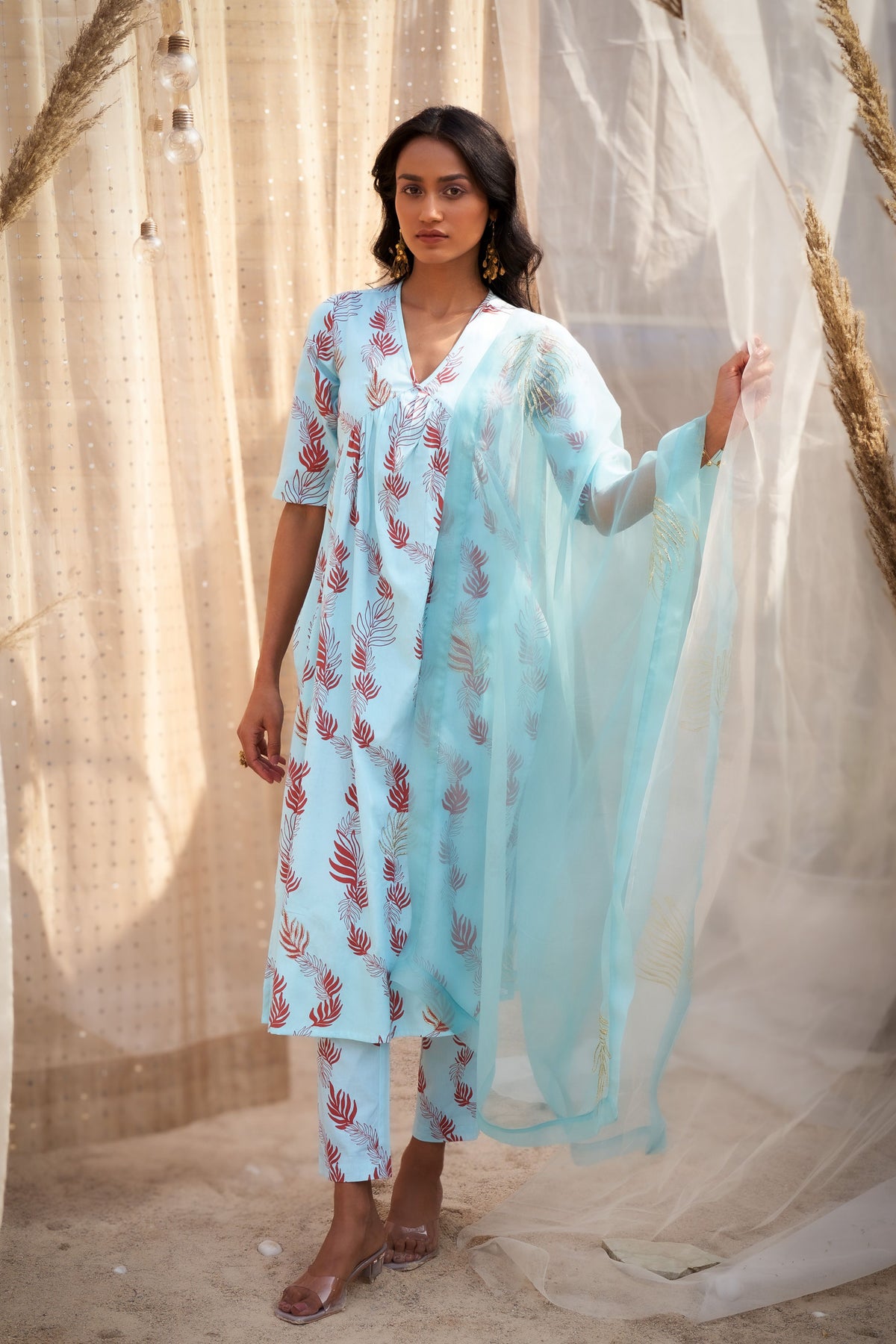 Reveria Printed Kurta Set