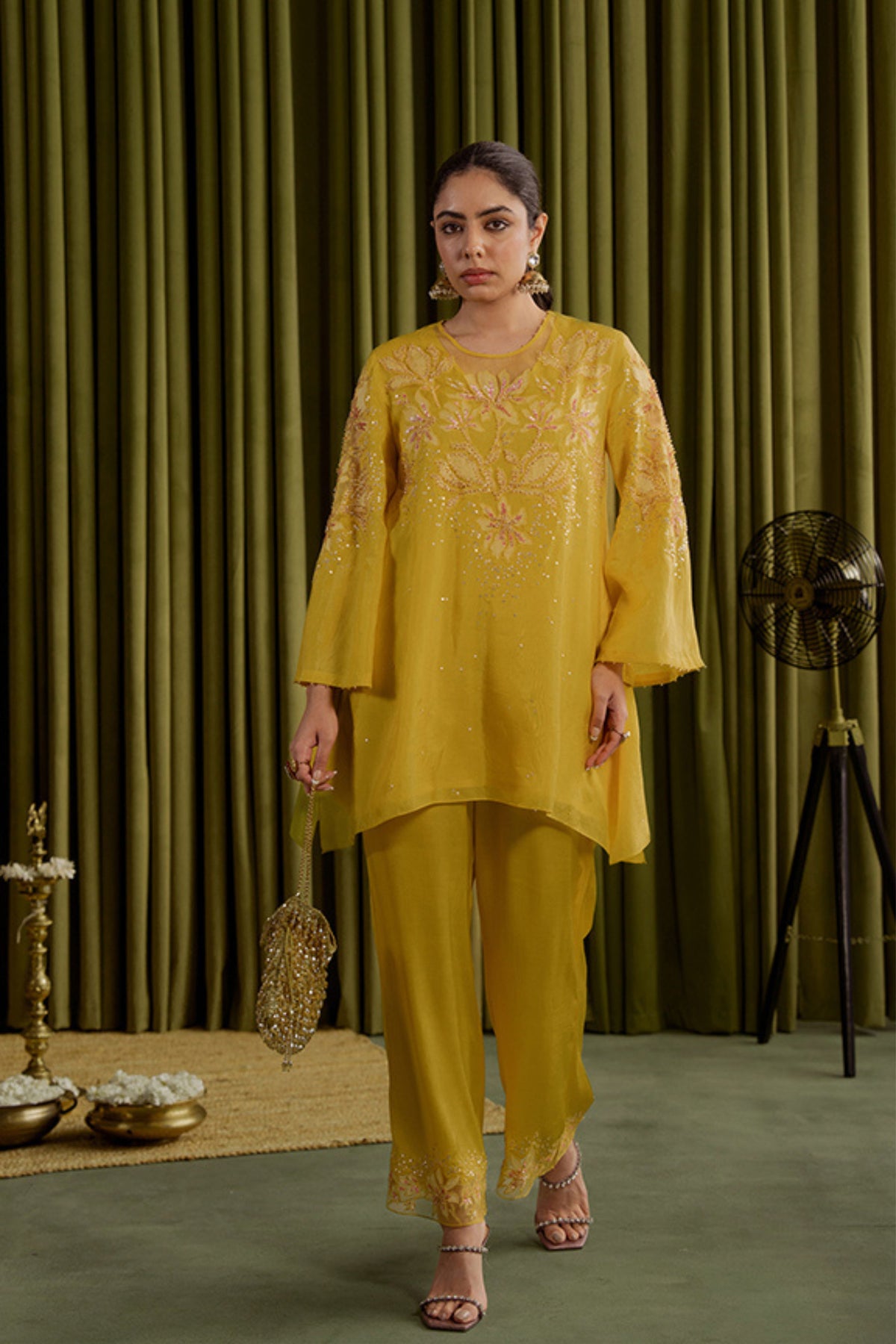 Mango Embroidered Kurta