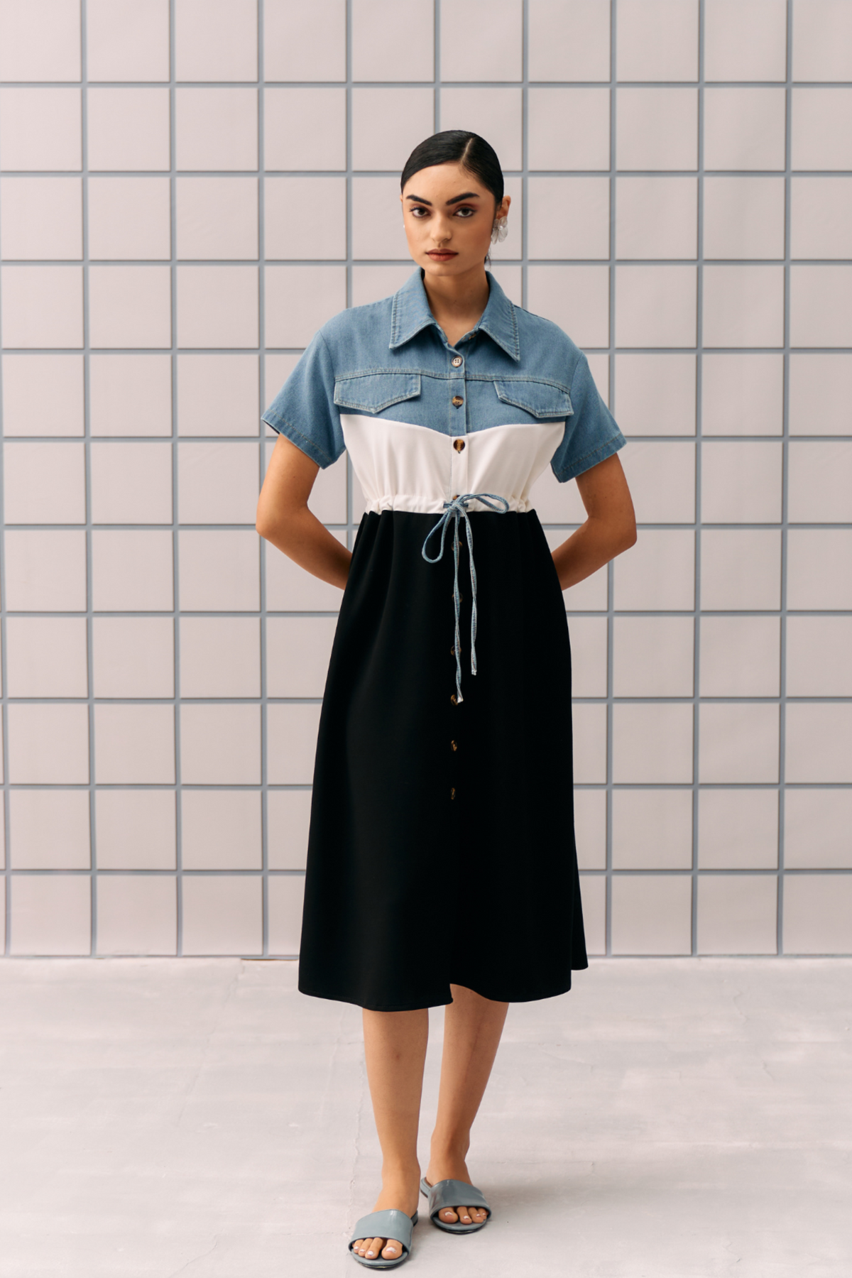 Brown Capri Dress