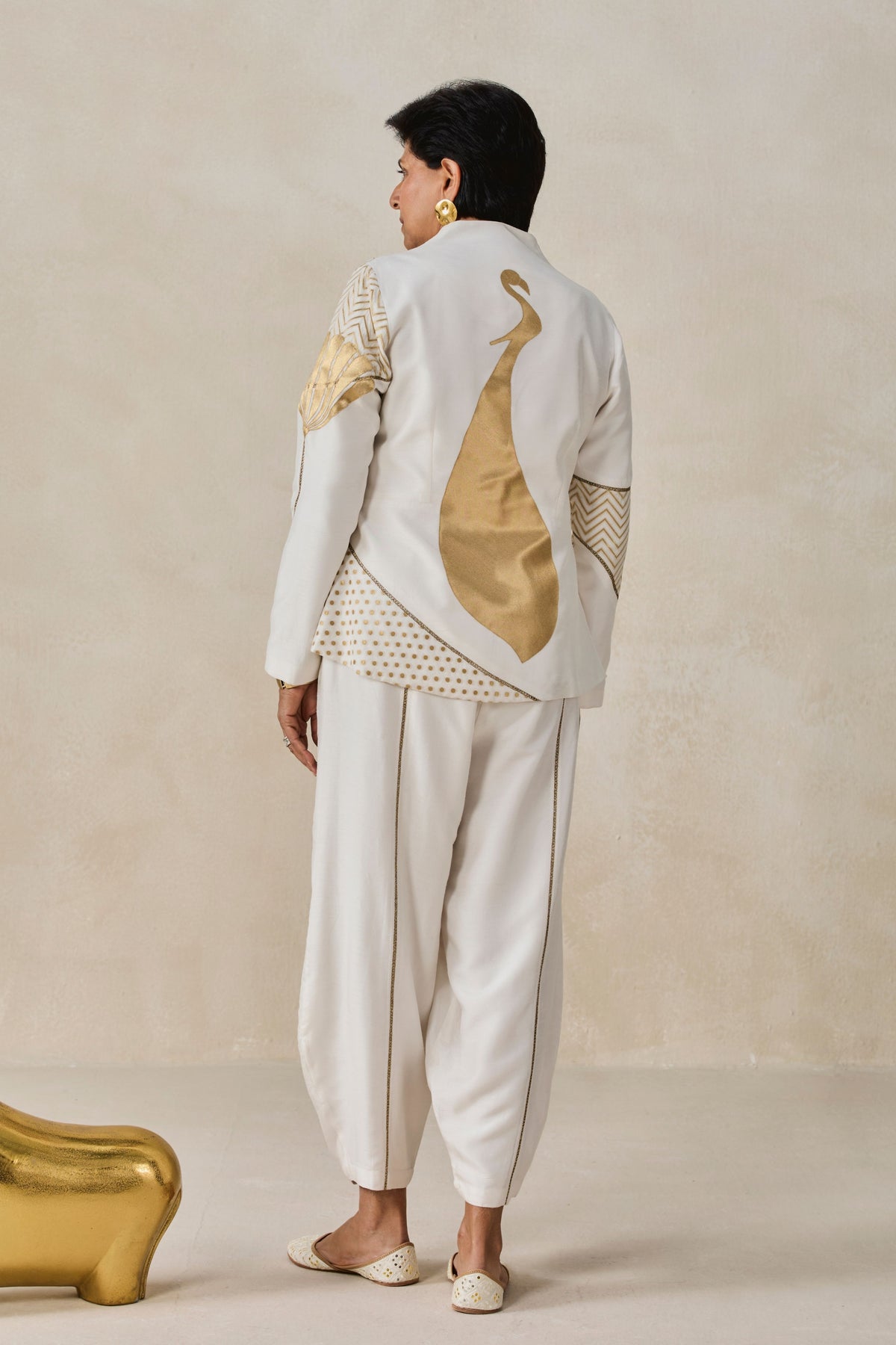 Short Jacket Kurta With Pants