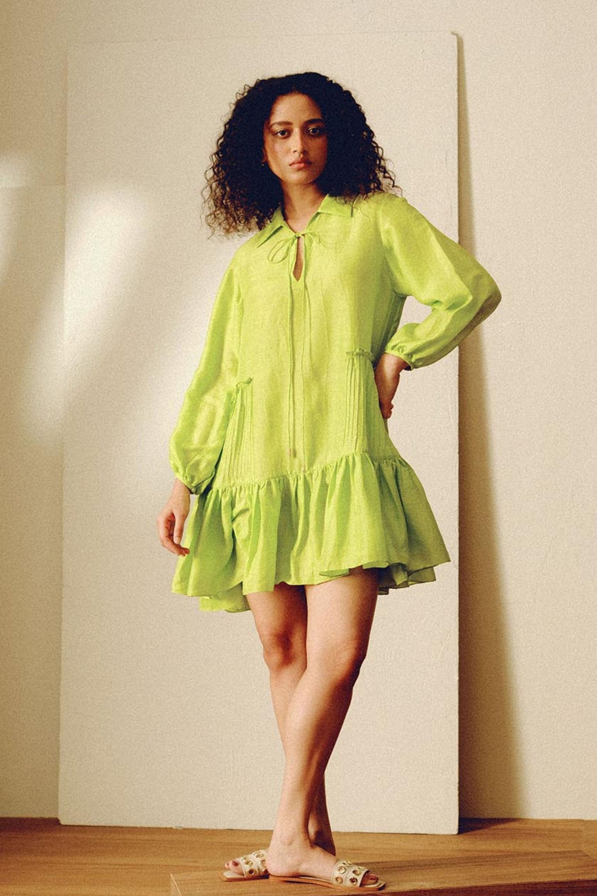Qua Green Dress