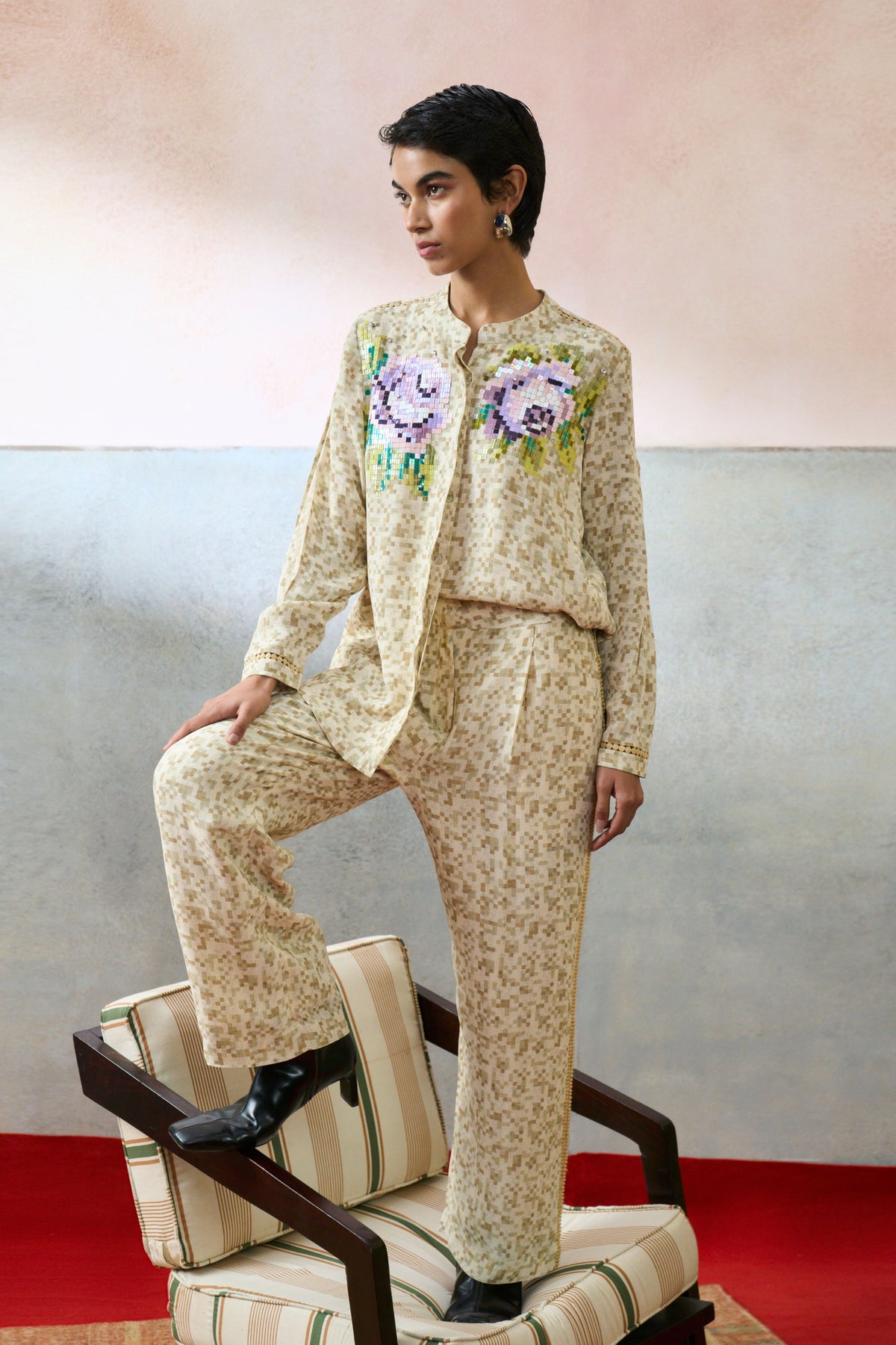 Vis Shirt Beige