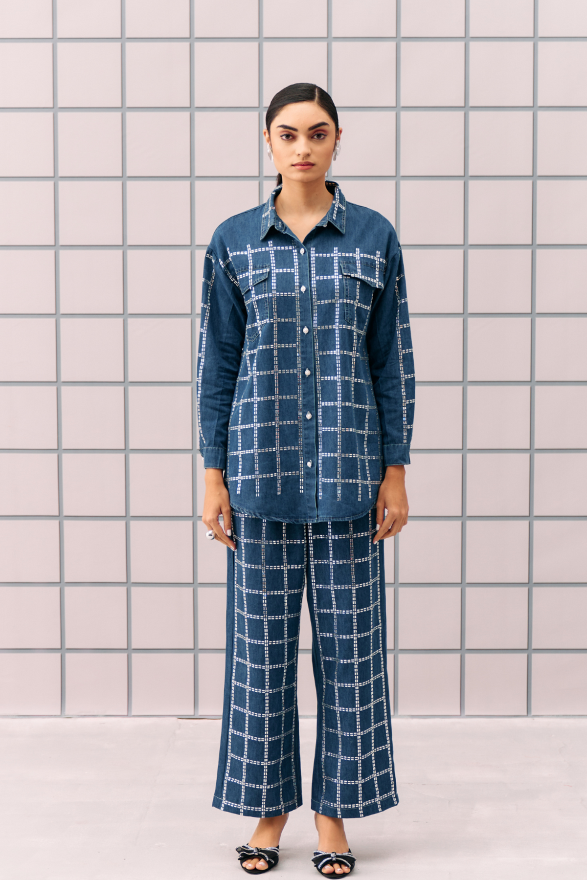 Dark Blue Aim Co-ord Set