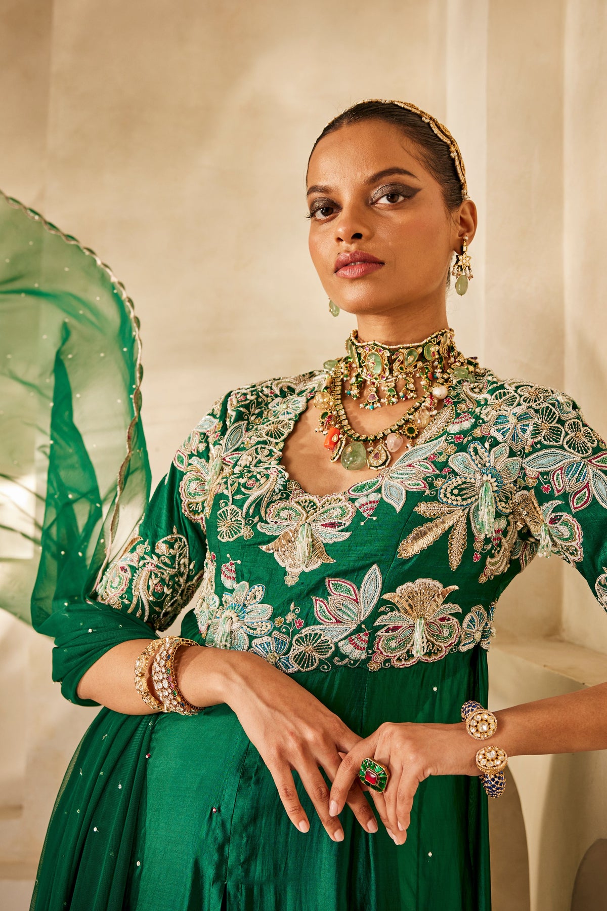 Mehra Anarkali Set