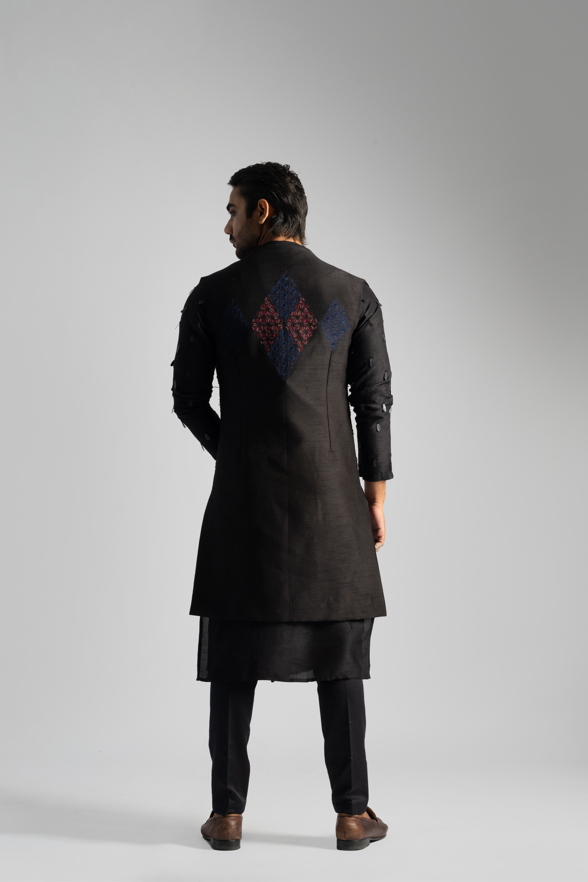 Dark Brown Kurta Set