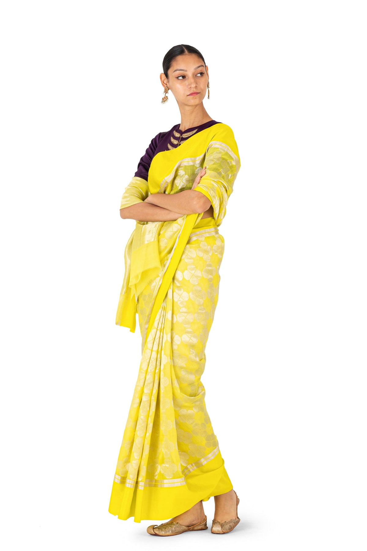 Jui Dandi Brocade Saree