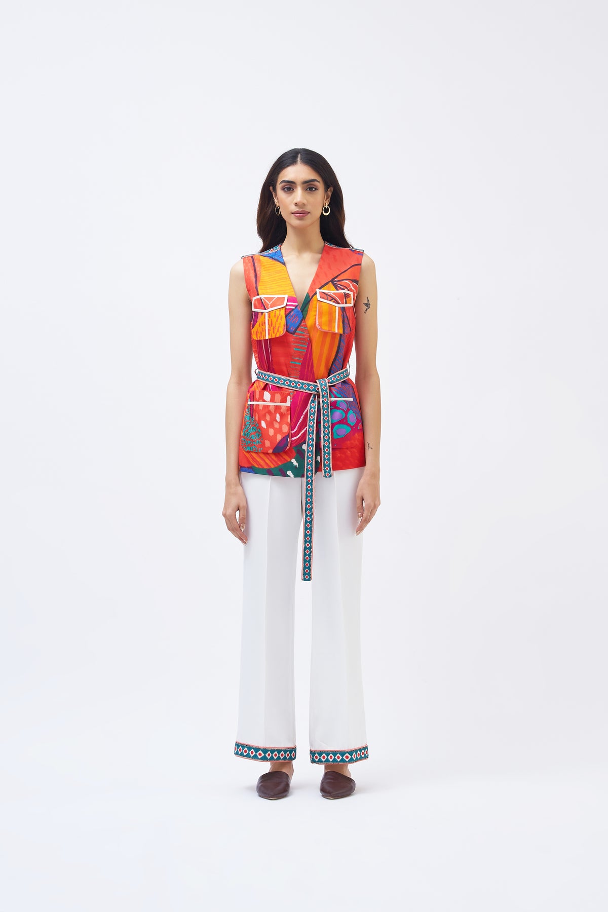 Torres Strait Burnt Dress Set