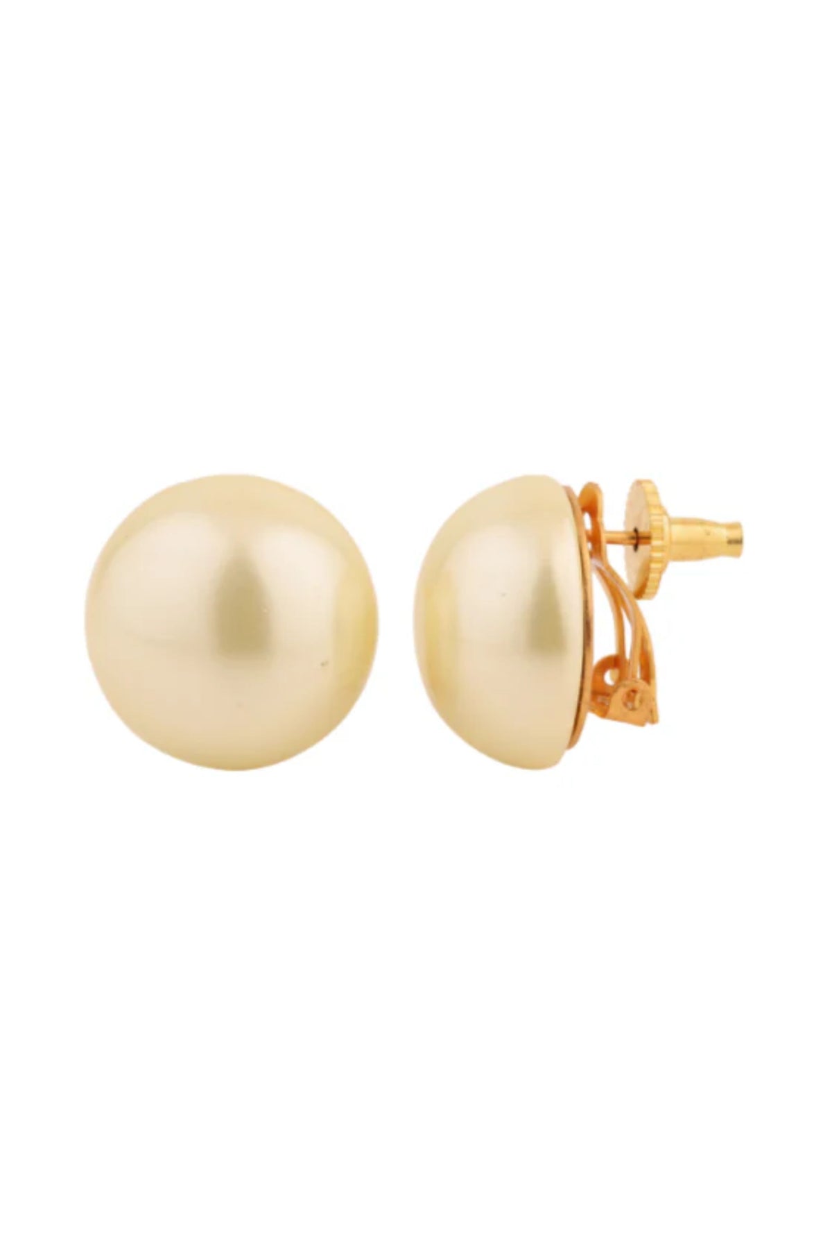 Golden 20mm Studs Earring