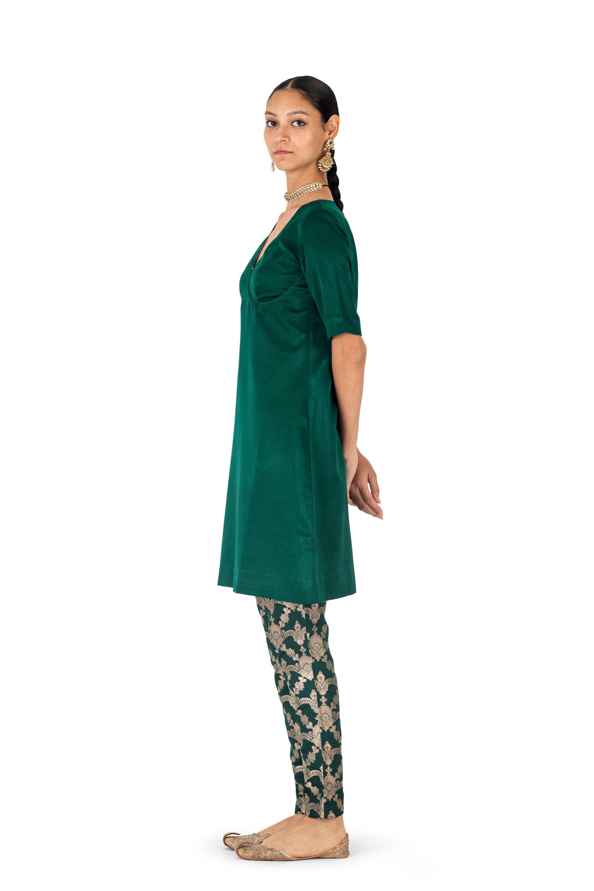 Velha Kurta With Mapusa Brocade Pants