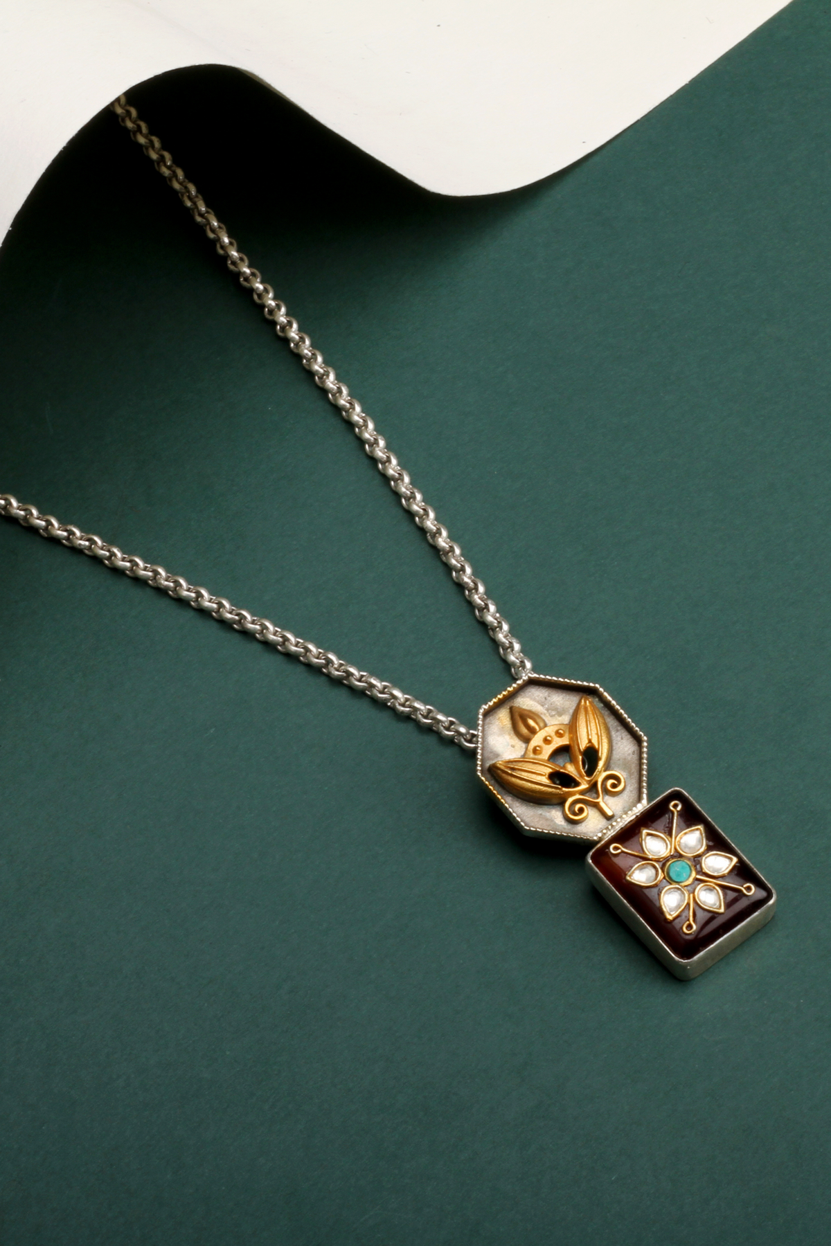 Silver Bassima Pendant
