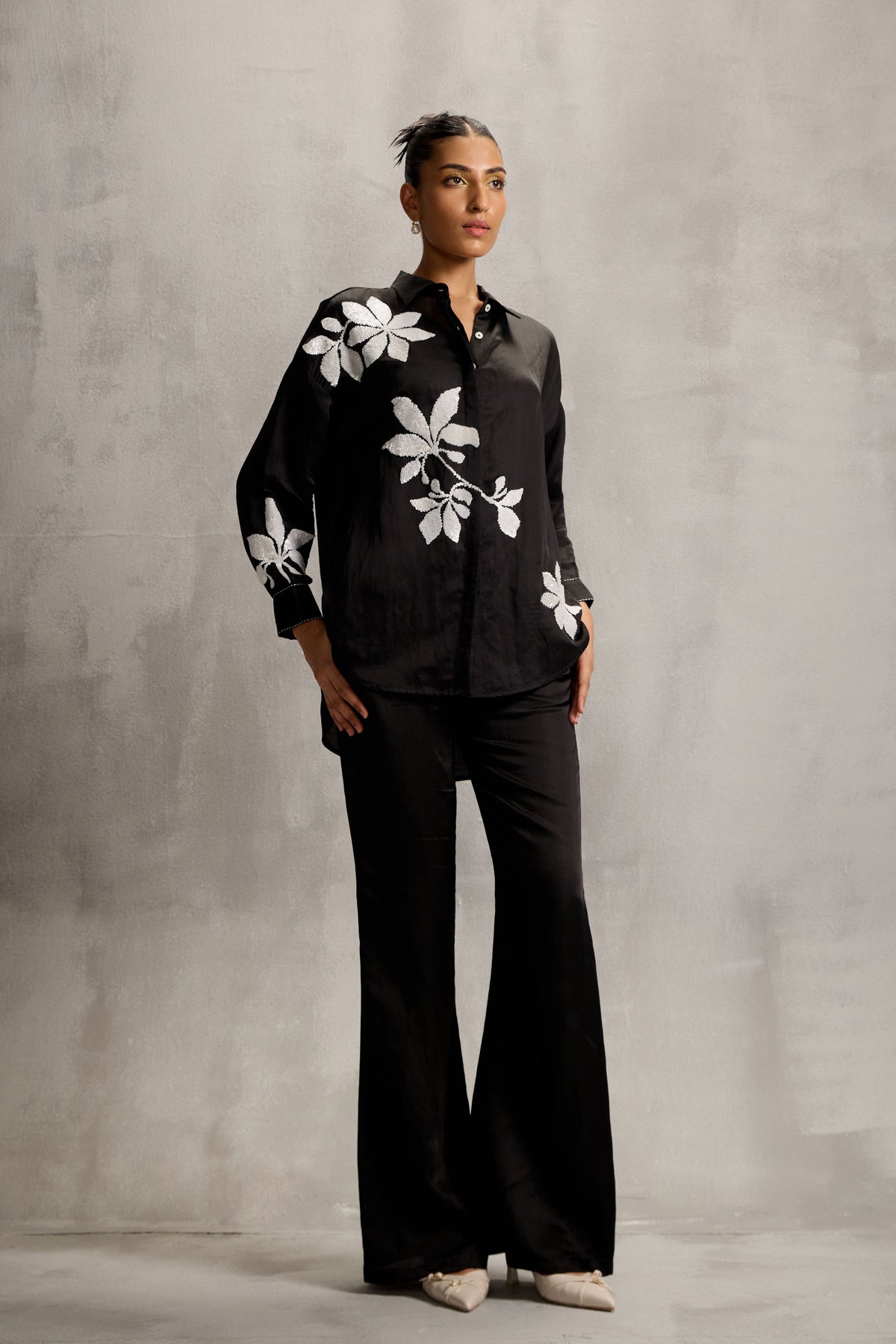 Lily Garden Oversized Shirt