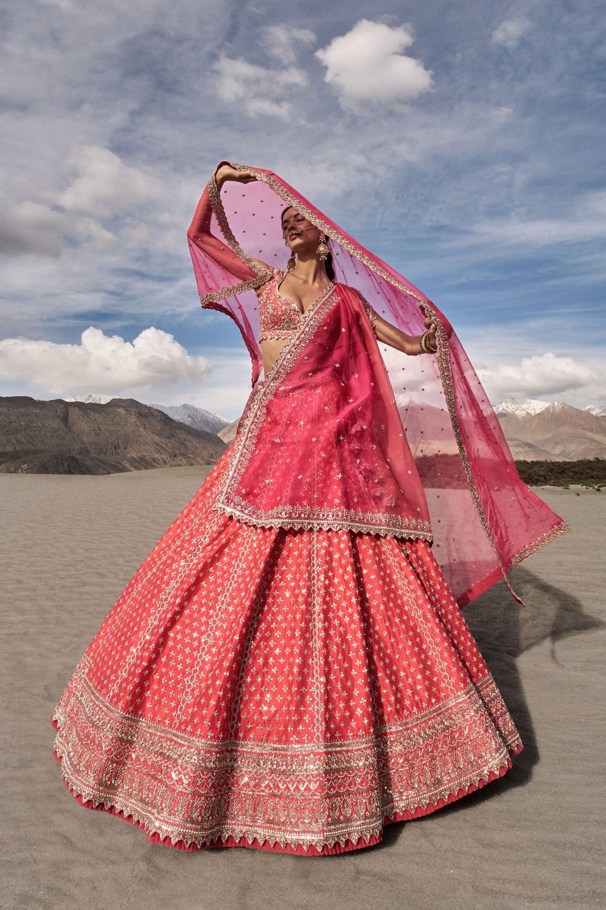 Leh Shyok Lehenga Set