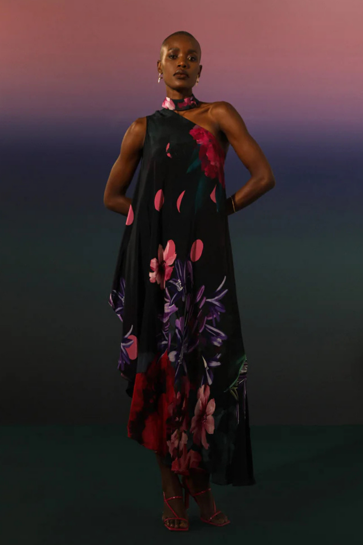 Regal Rosebud Dress
