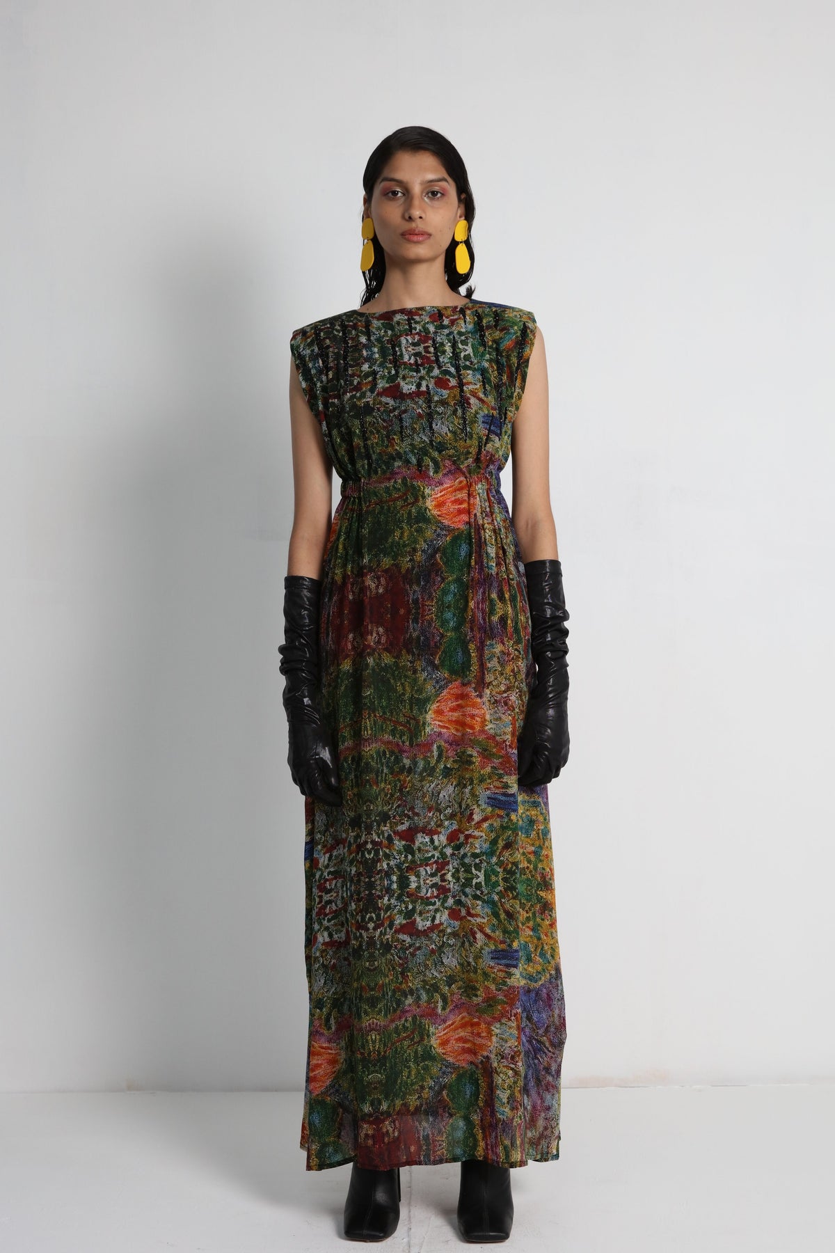Multicolour Embroidered Dress