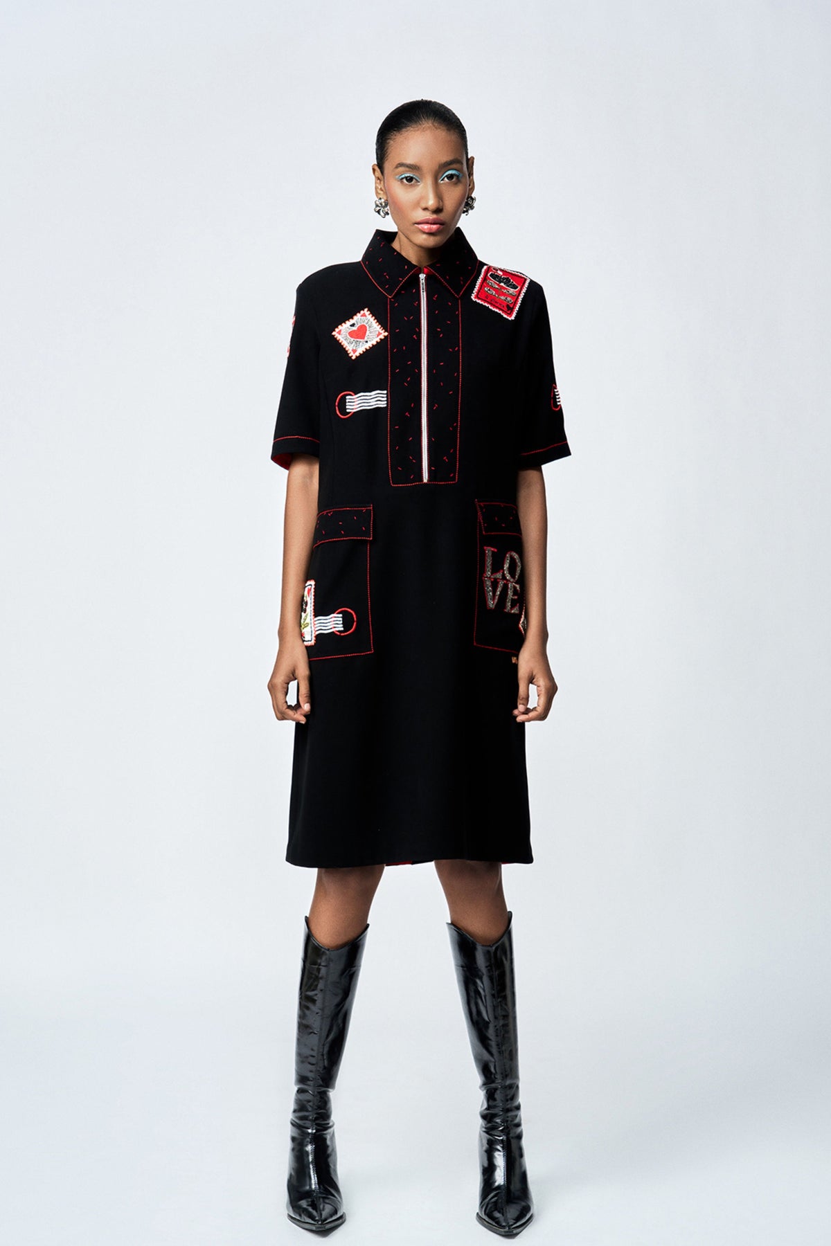 Black Shift Dress
