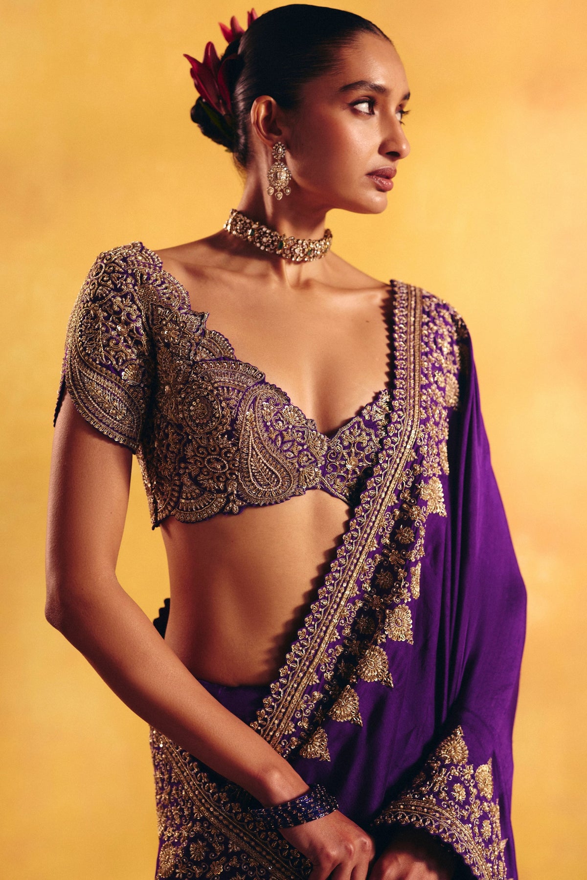 Mahamayi Saree Set
