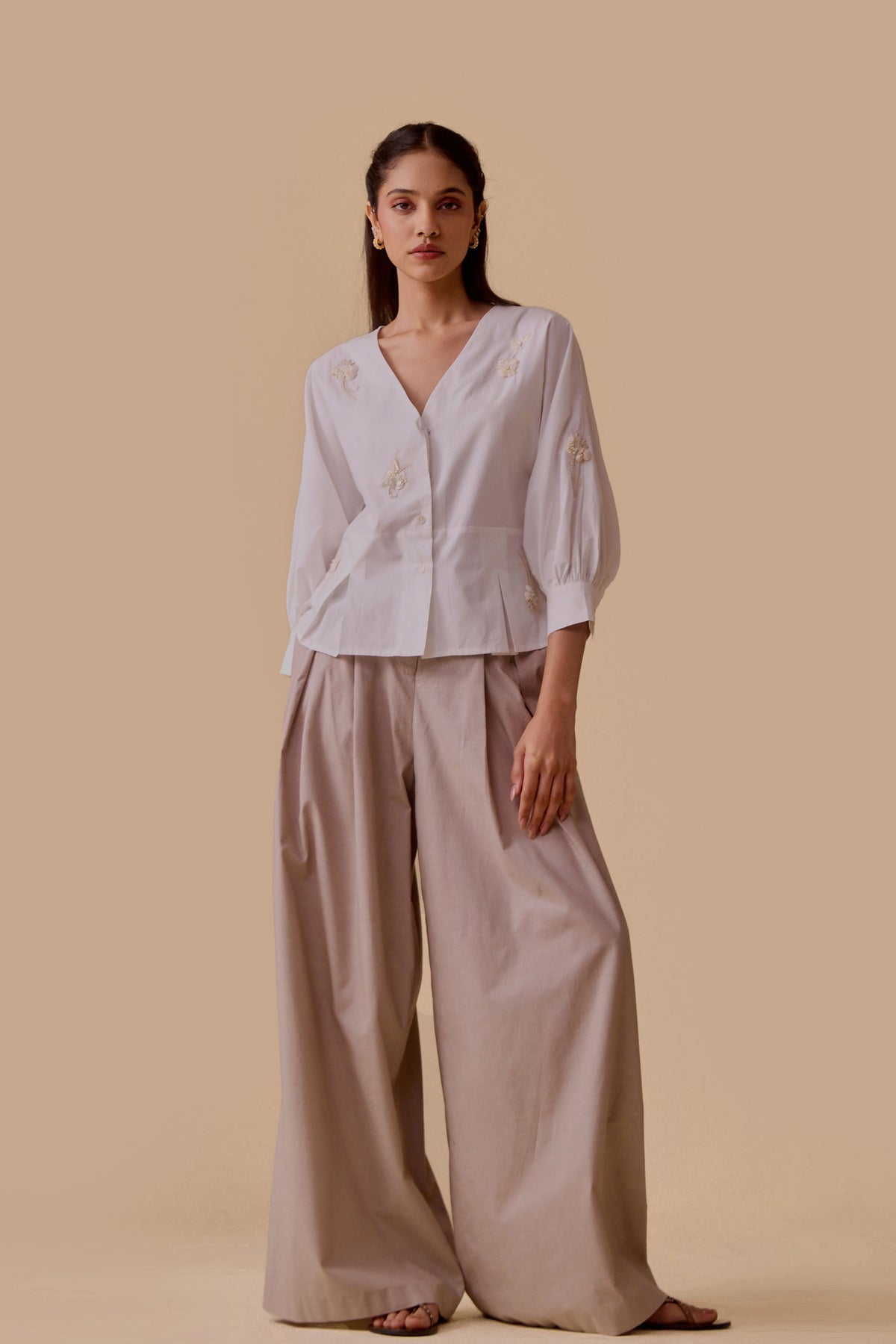 White Sienna Top