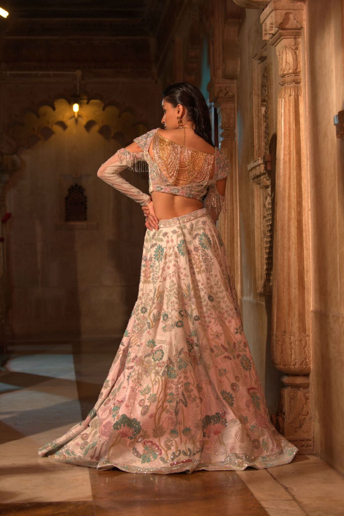 Flamingo Lehenga