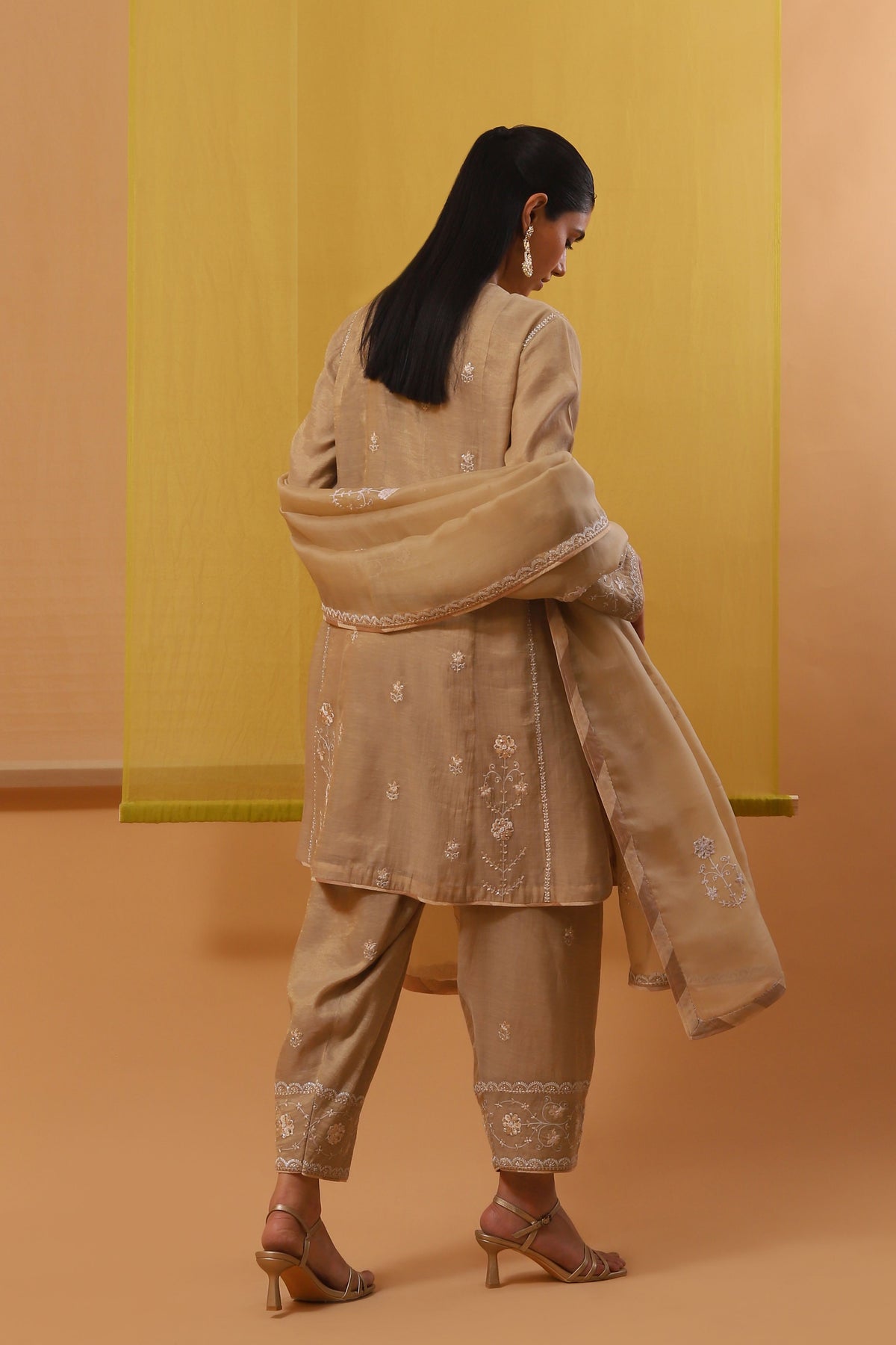 Beige Zaika Co-ordinate Set