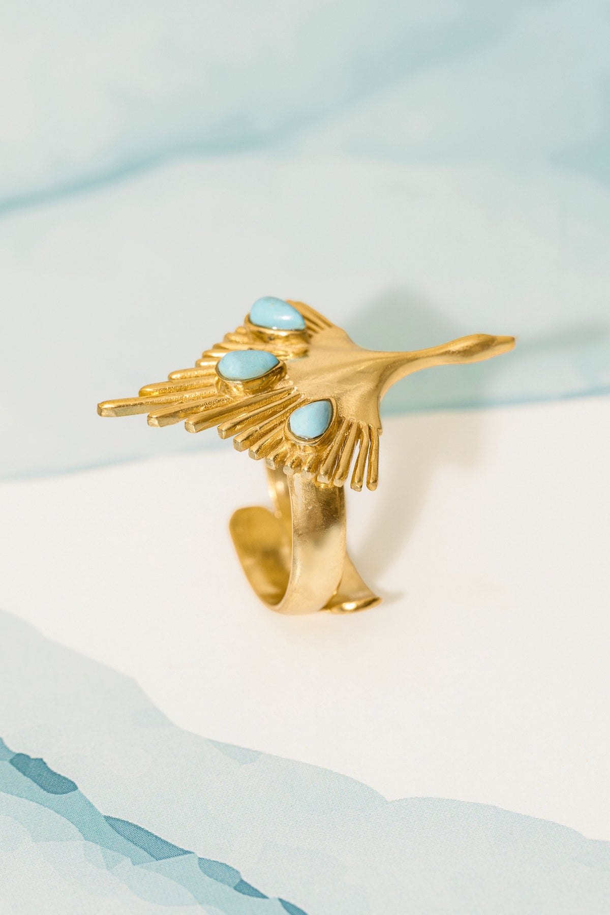 Eagle Turq Ring