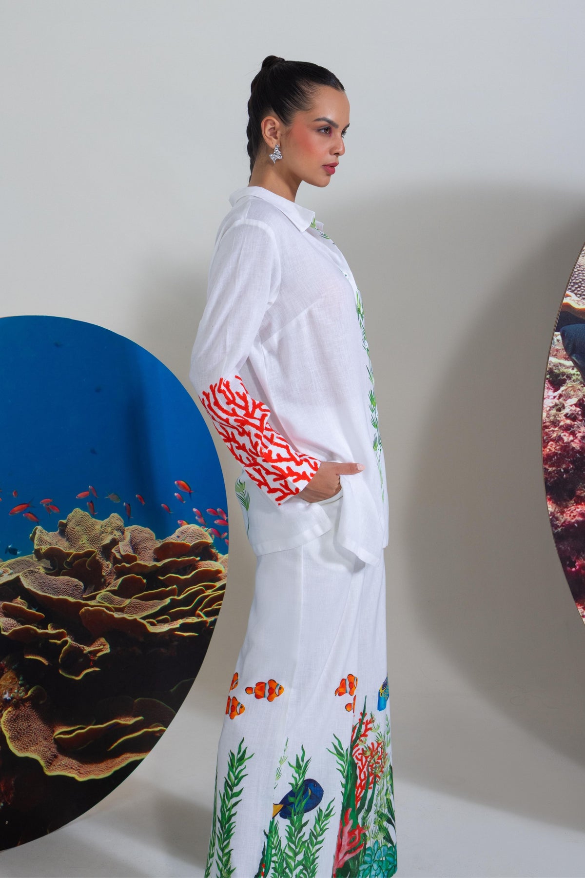 Too Deep to Care Co-ord Set