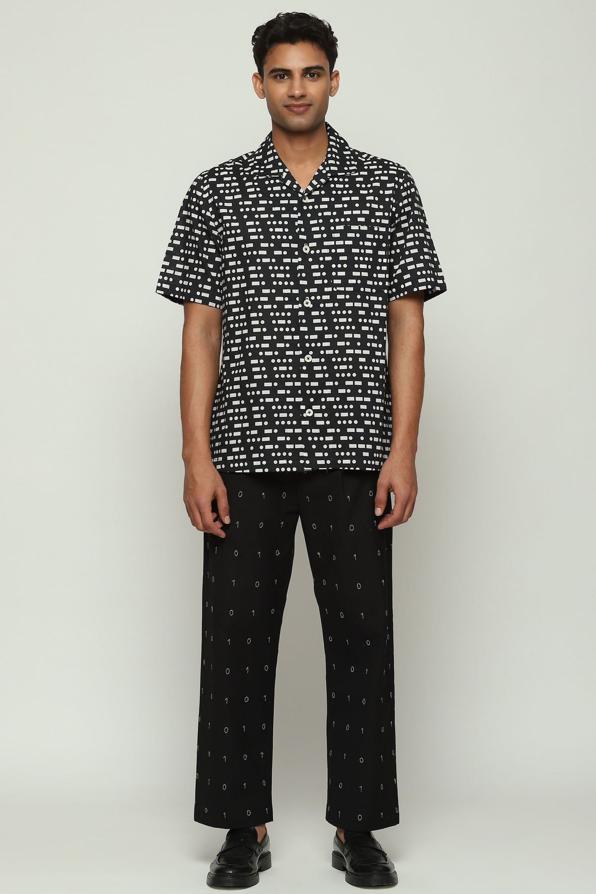 Black &amp; White Shirt