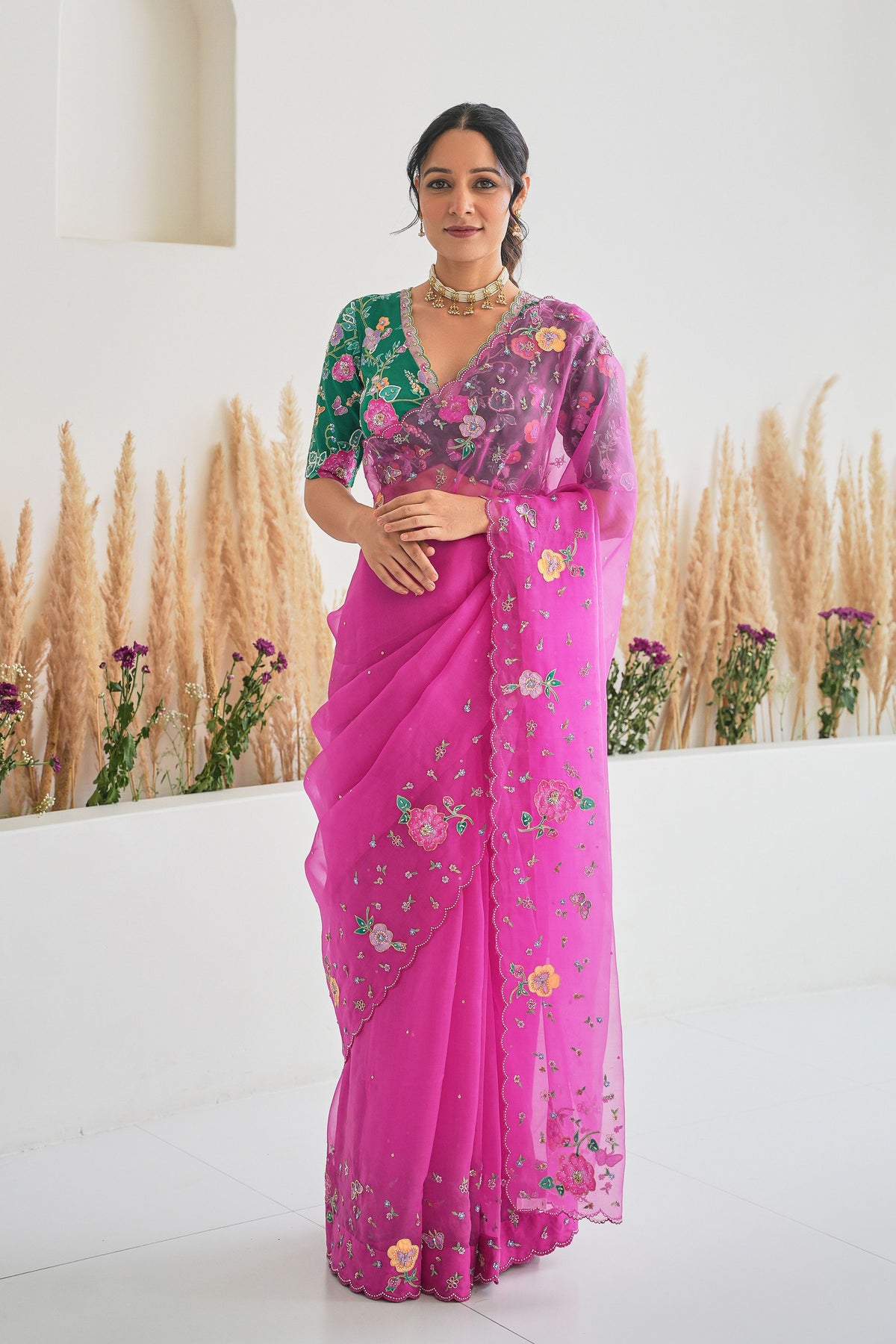 Avril Saree Blouse Set