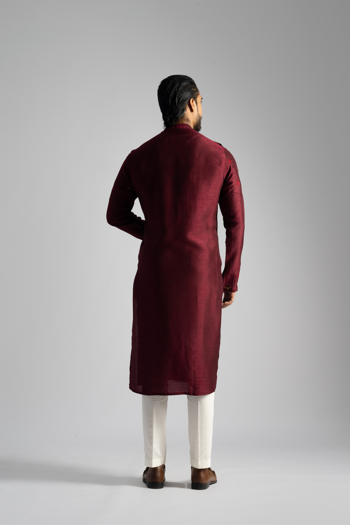 Deep Red Kurta Set