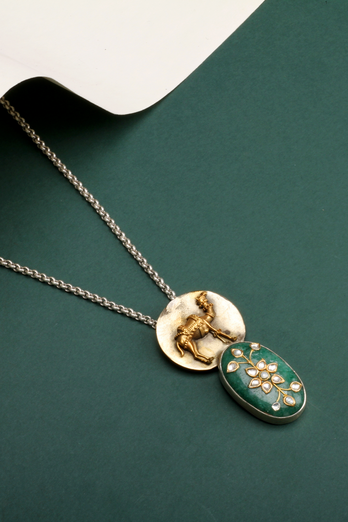 Silver Anisa Pendant