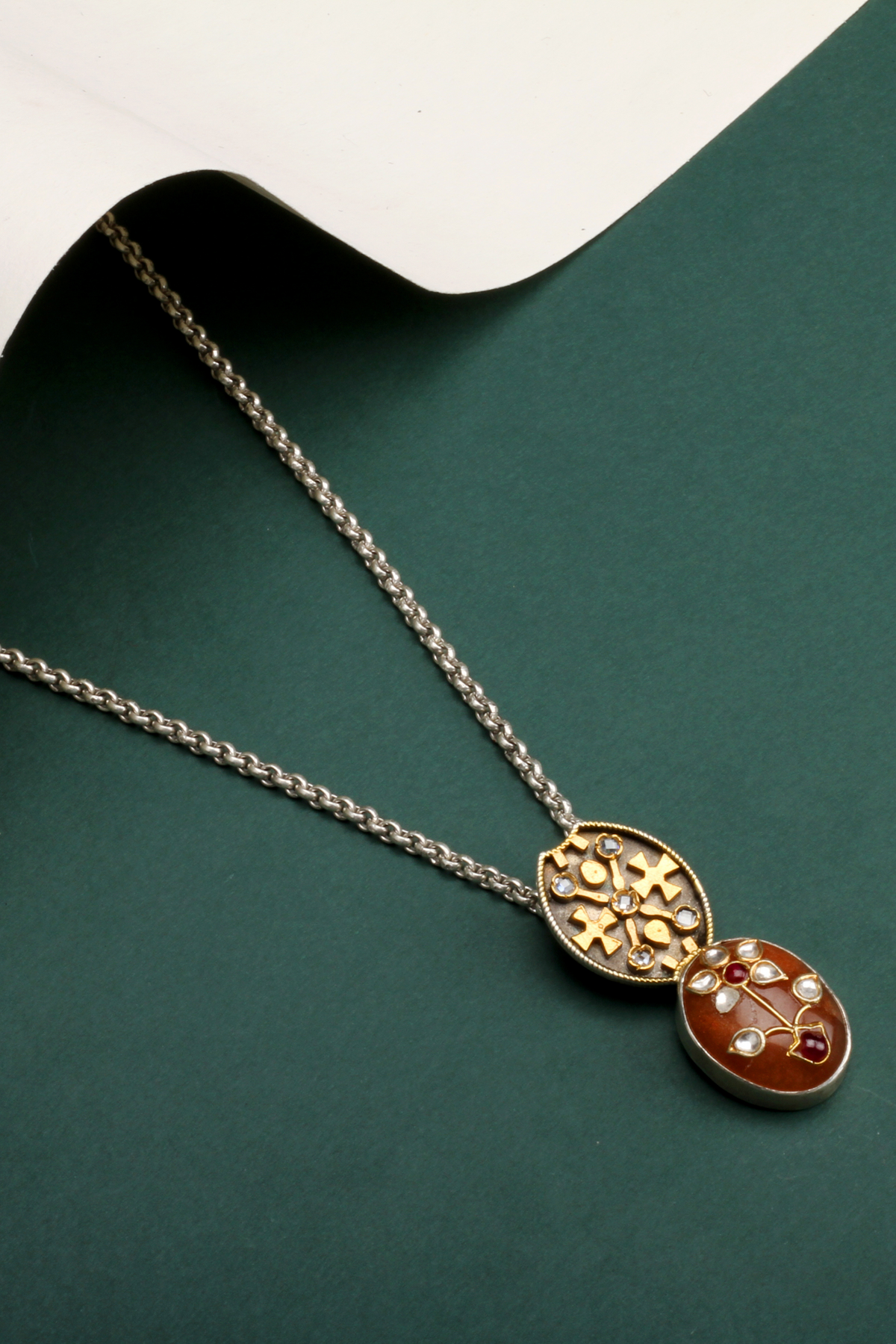 Silver Anjuli Pendant