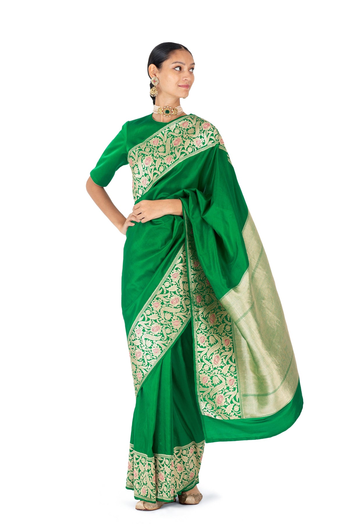 Mandur Silk Brocade Saree
