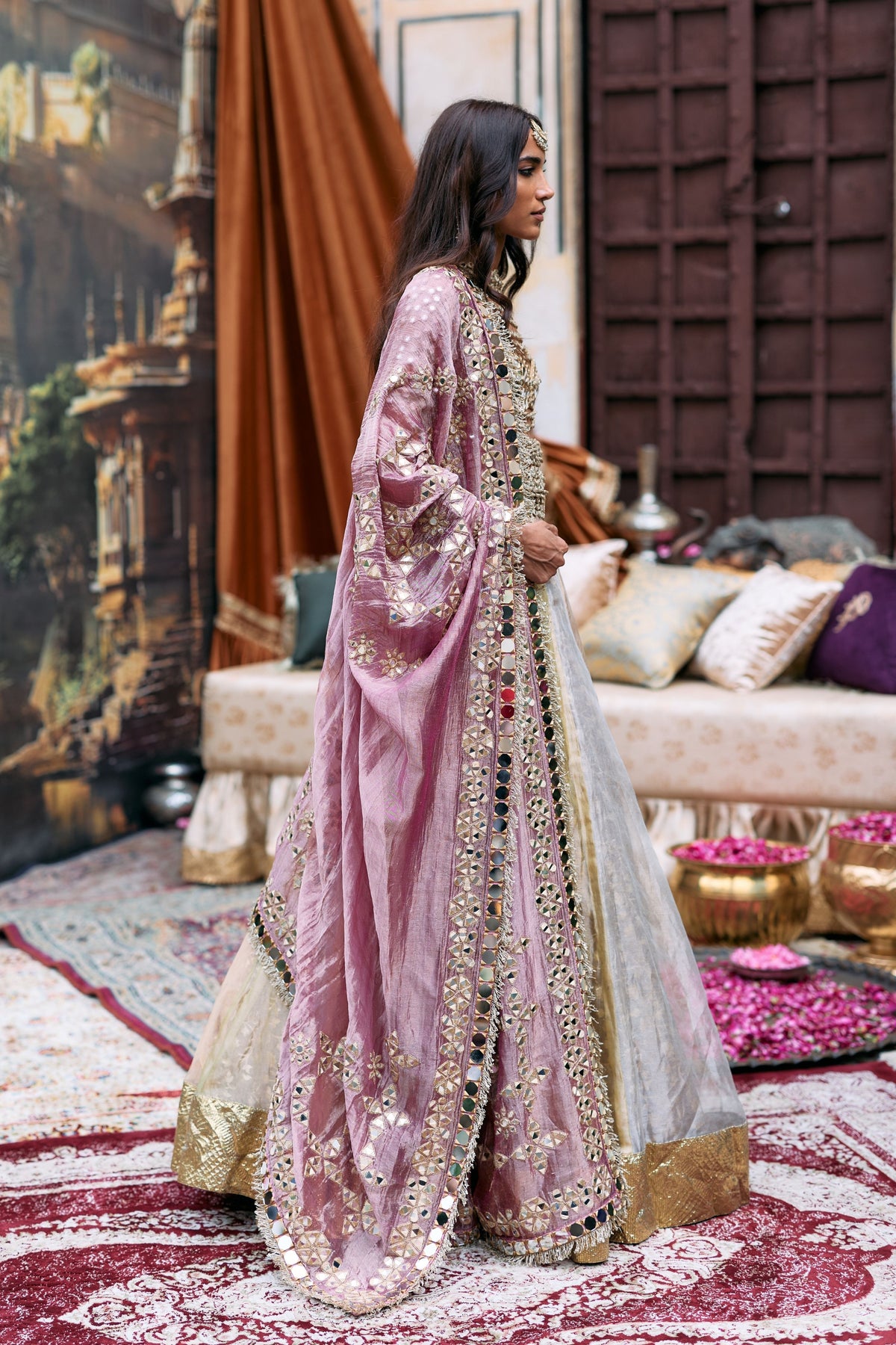 Silver Swara Lehenga Set