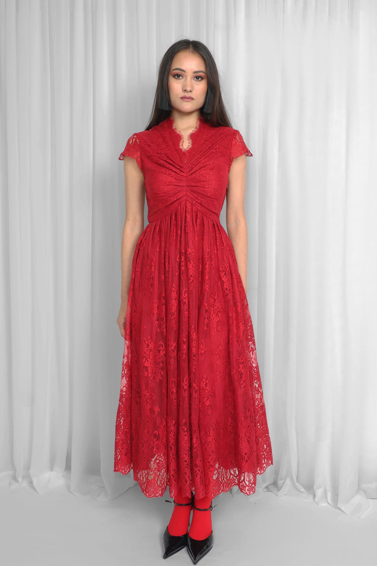 Red Regina Dress