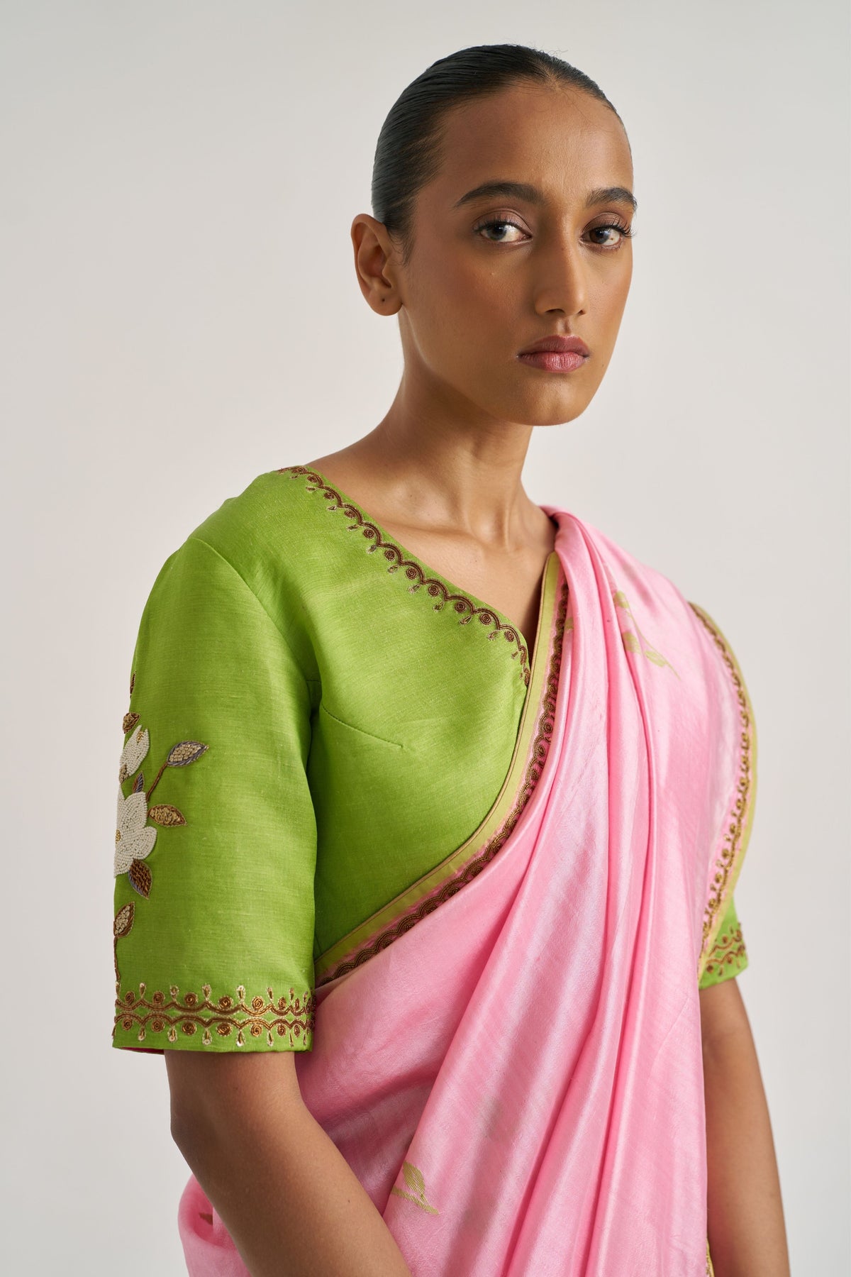 Magnolia Green Blouse