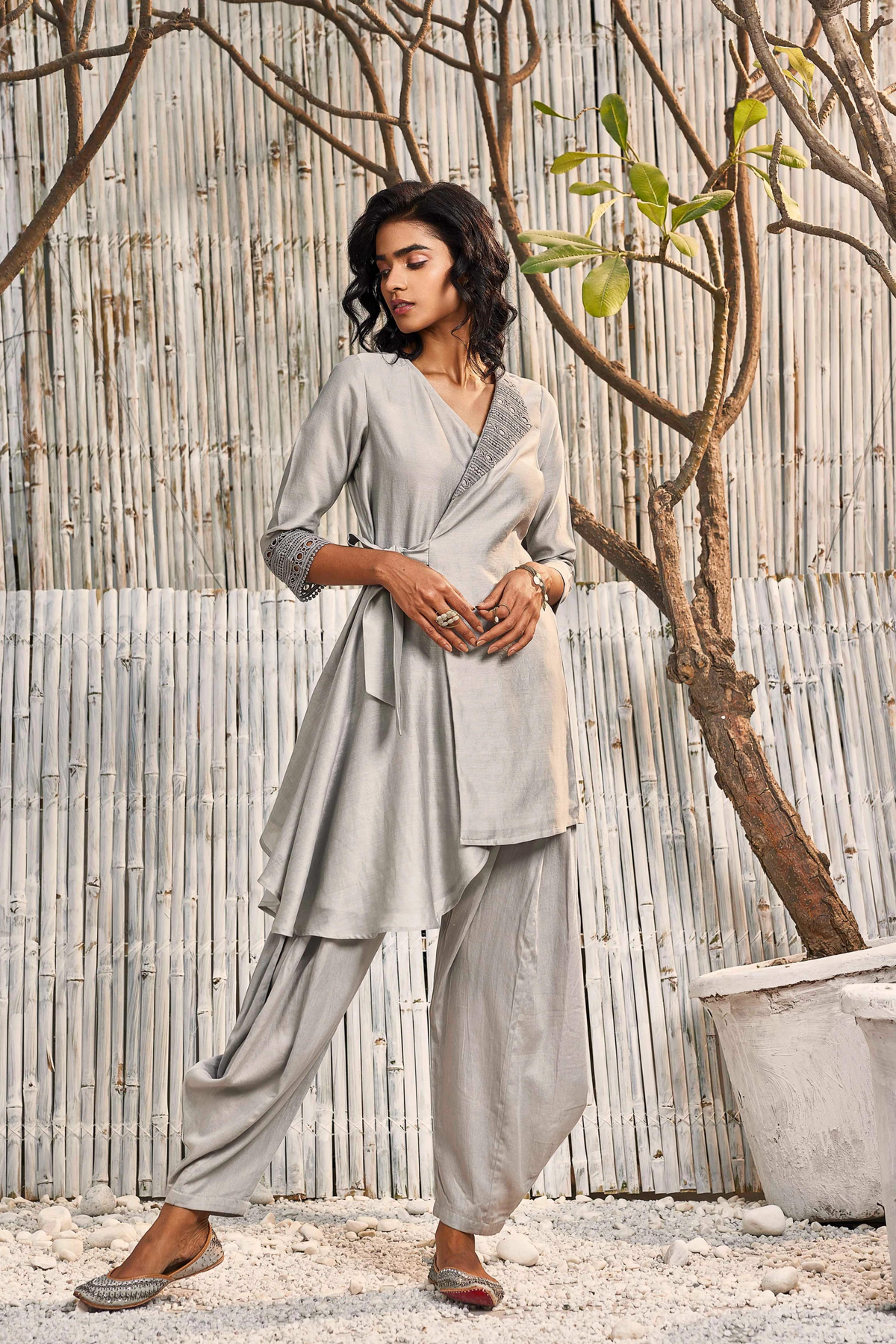 Wrap Tunic Set