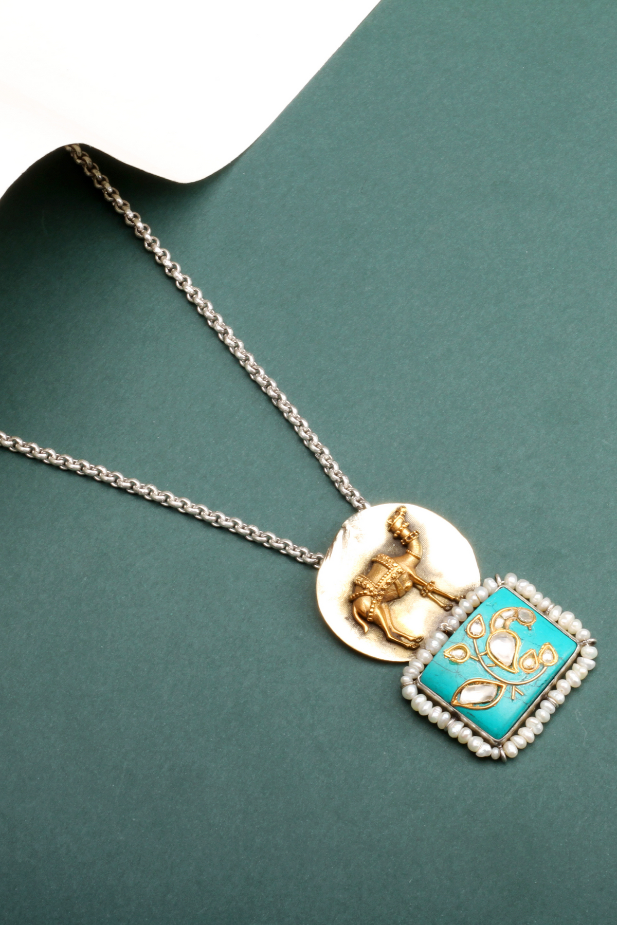 Silver Richa Pendant