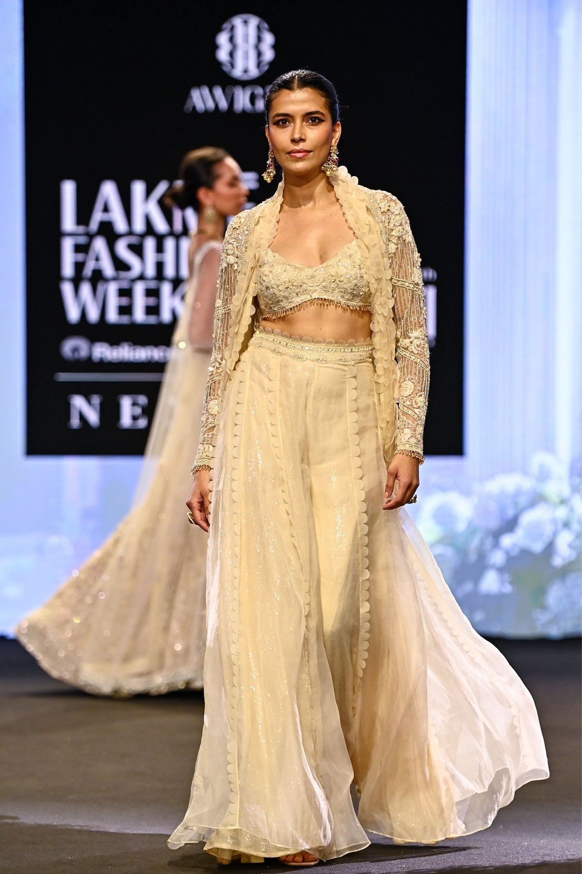 Ivory Jacket Set