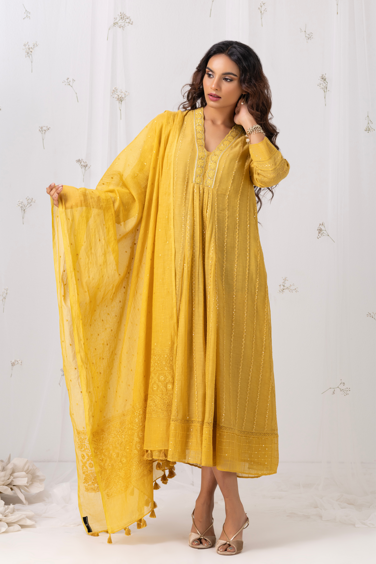 Naiad Yellow Dress