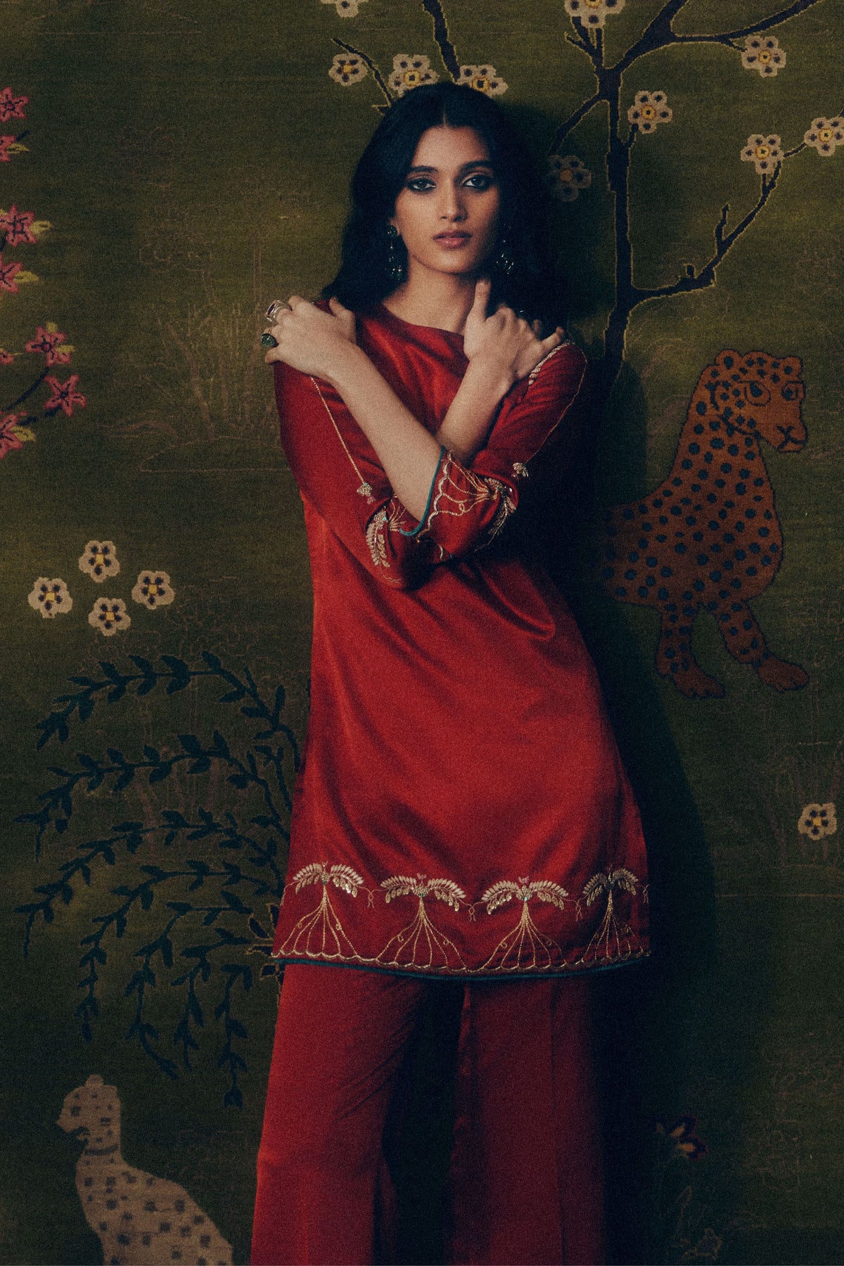 Carnegie Copper Tunic Set
