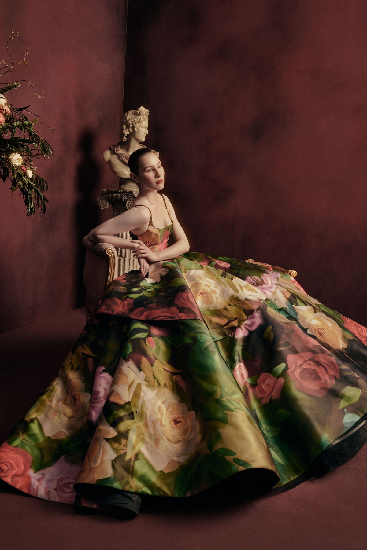 Two-Tiered Gown