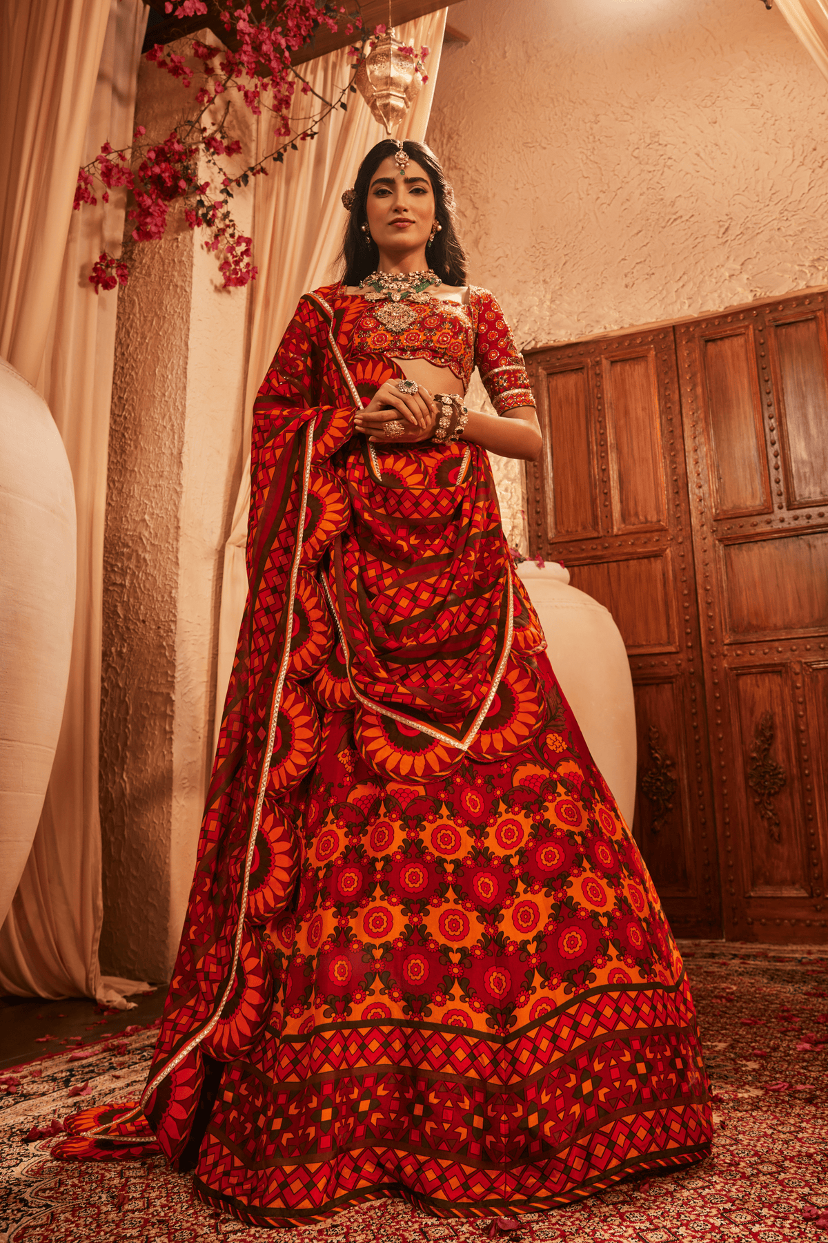 Leia Embroidered Lehenga Set