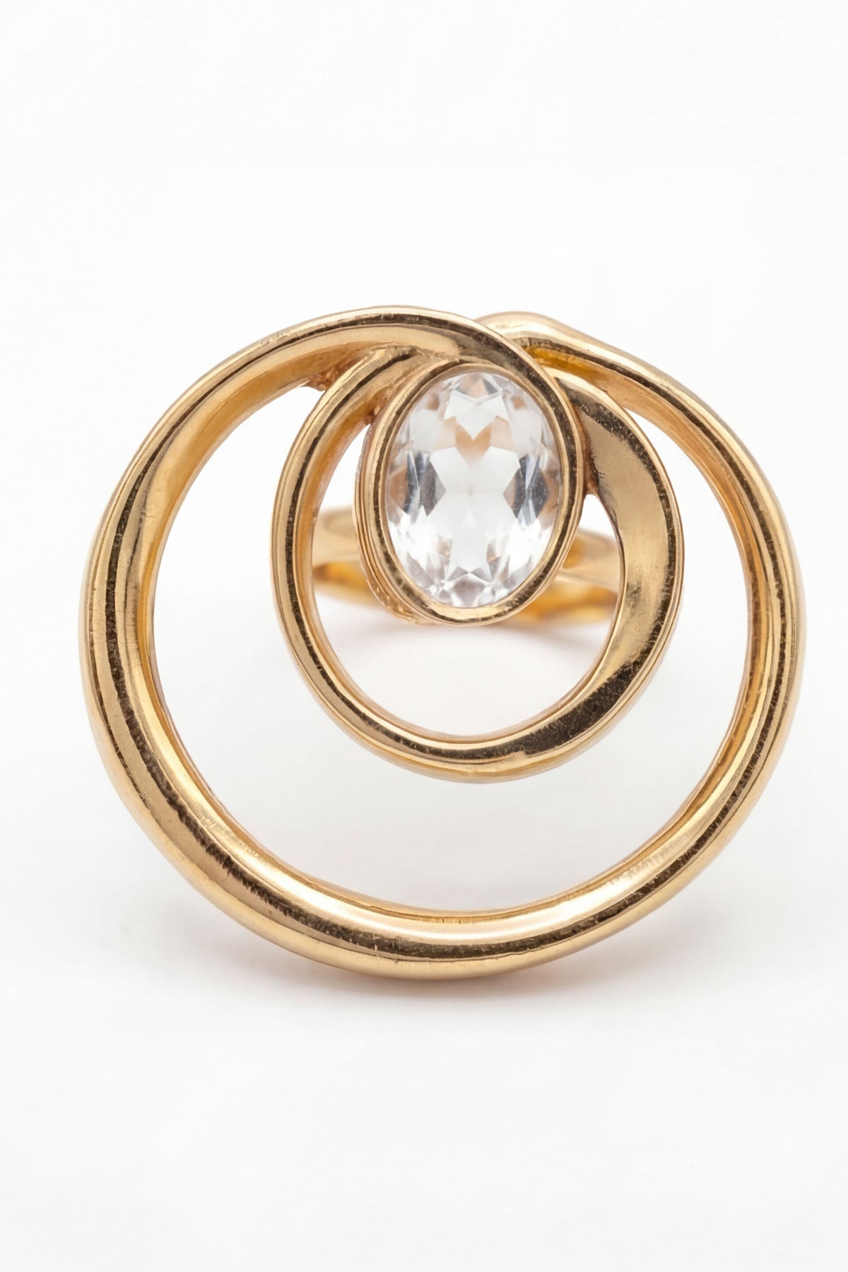 Wave Curve Ring