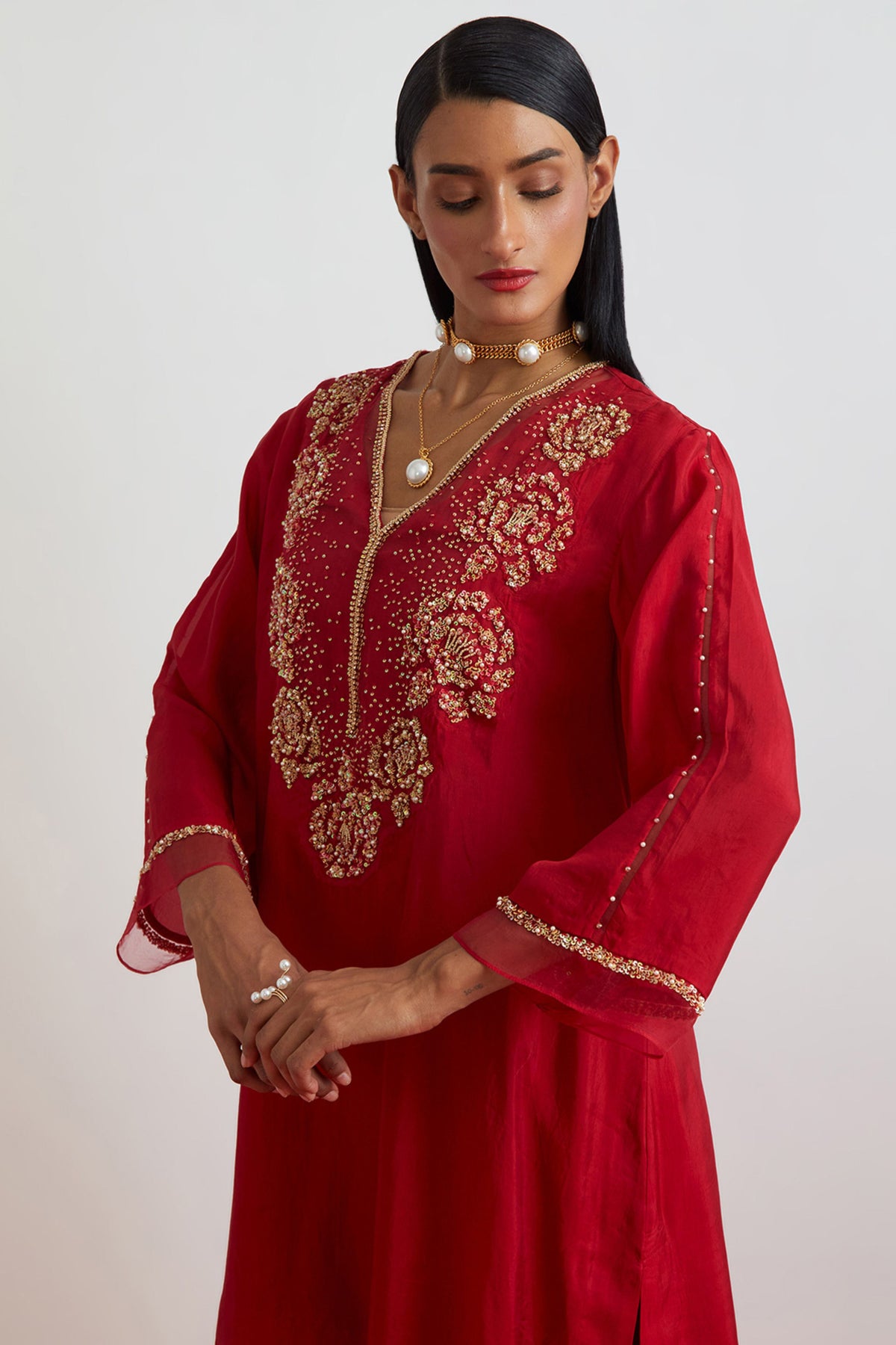 Ruby Rose Garland Tunic Set