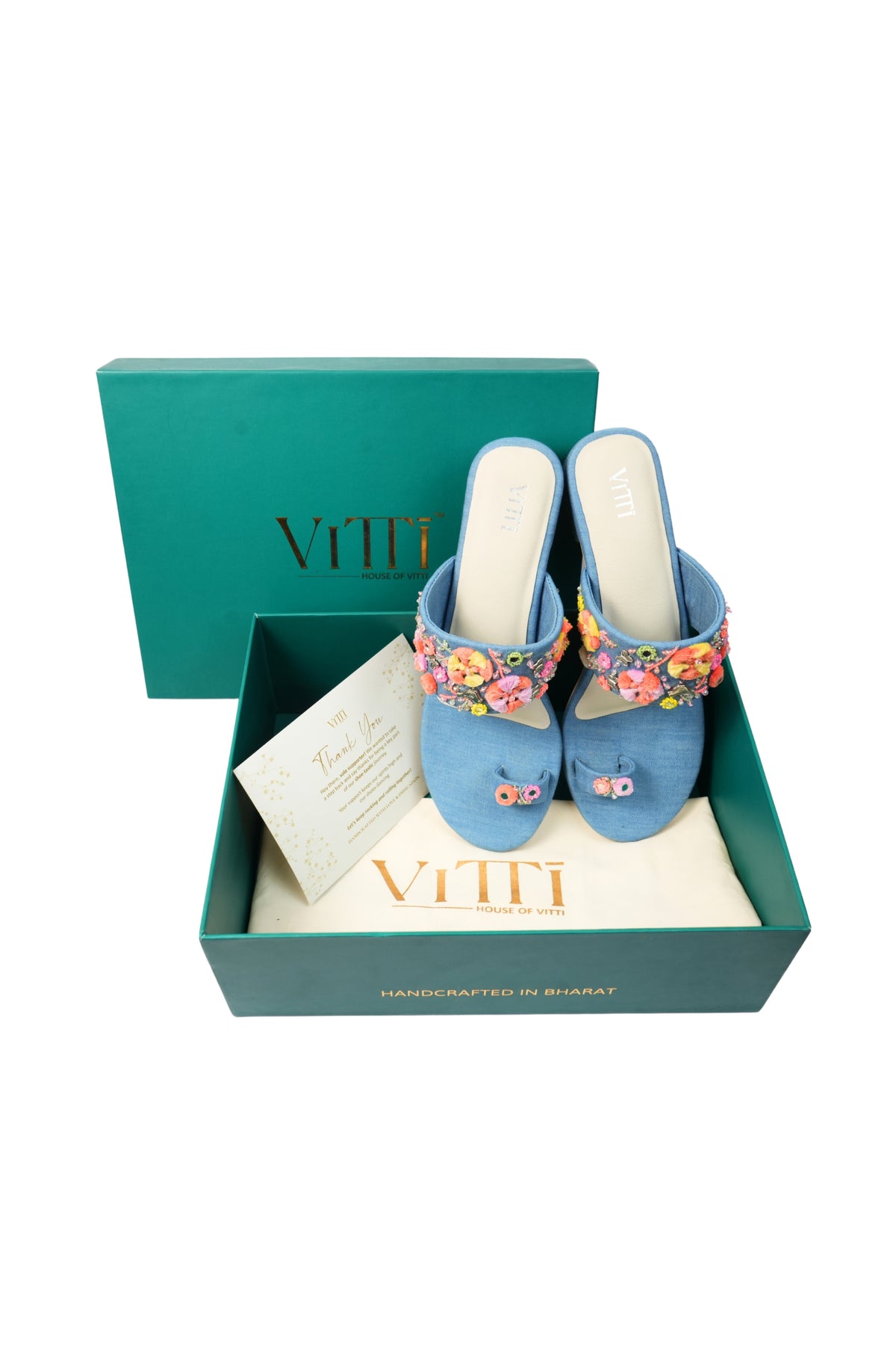 Denim Dreams Heels