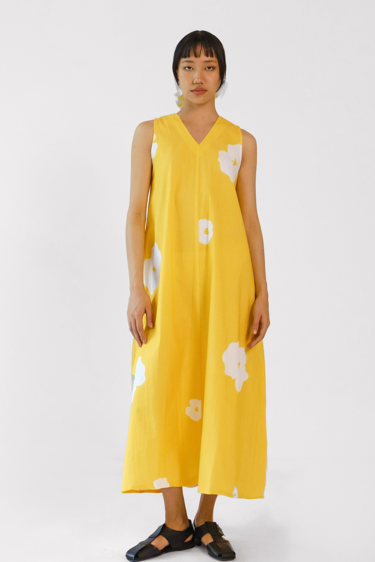 Yellow Poppy Dress