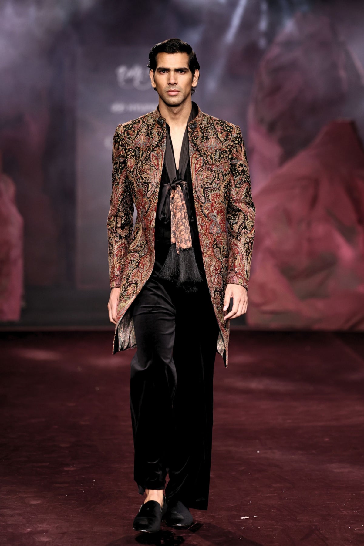 Ebon Sherwani Set
