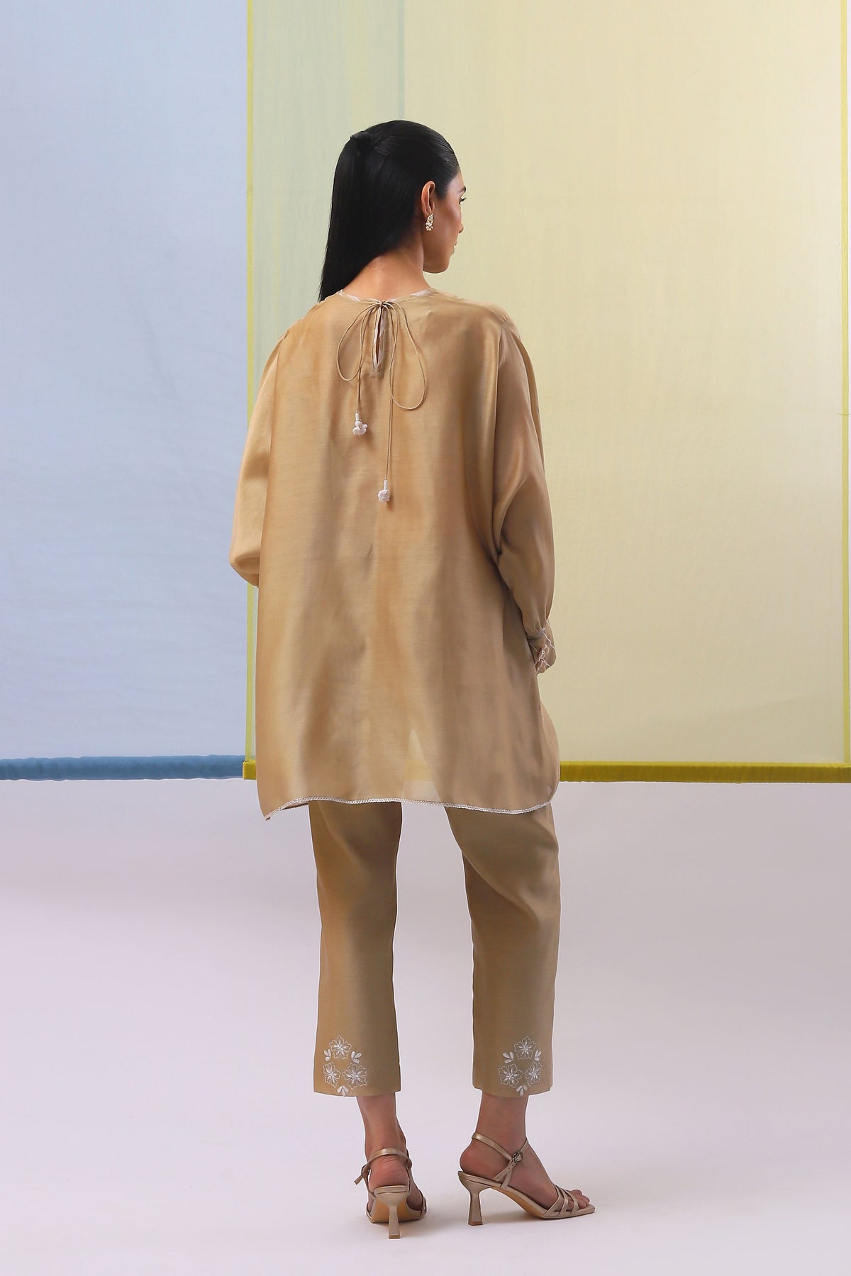 Beige Aida Co-ordinate Set