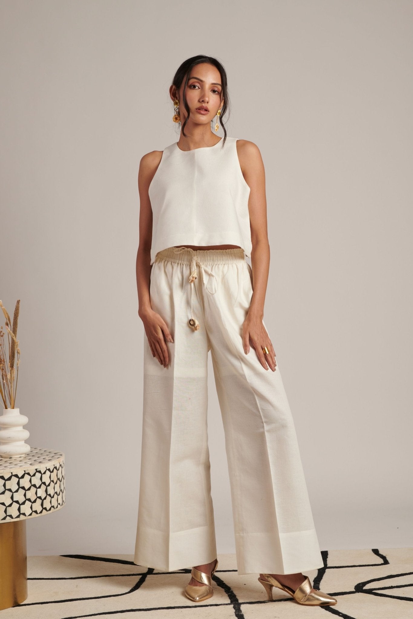 Pearl Bliss Crop Top - Moh India - Elahe