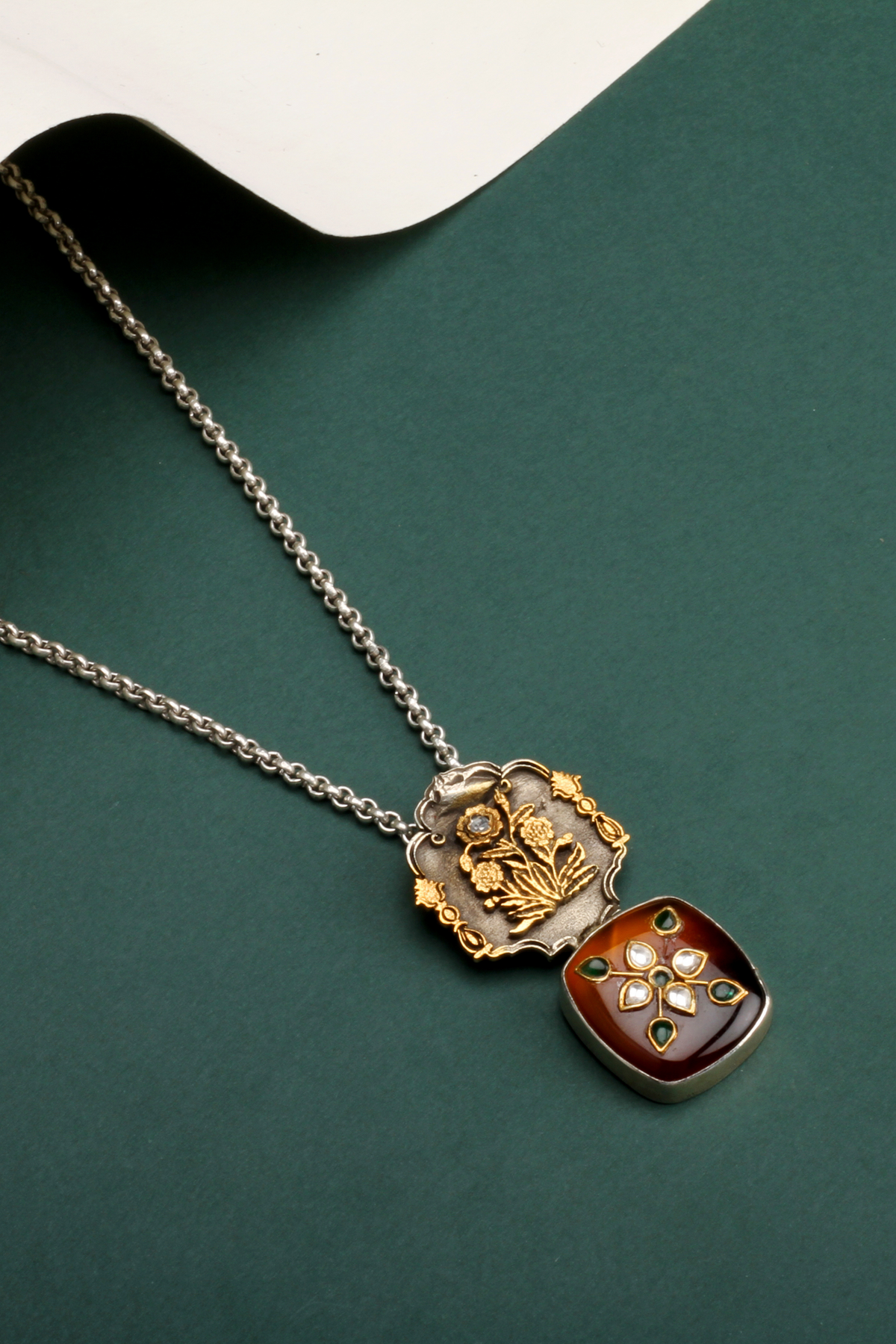 Silver Anjuli Charming Pendant