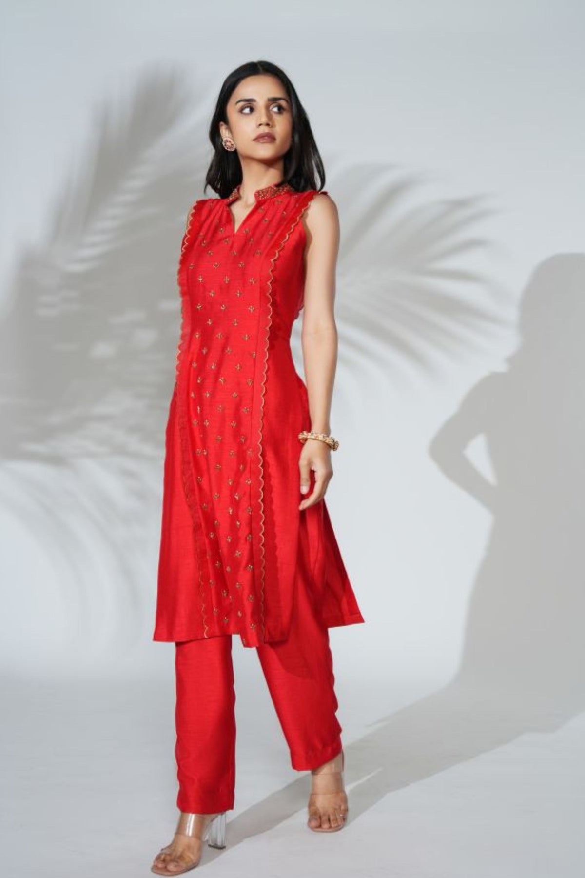 Laal Kurta Set